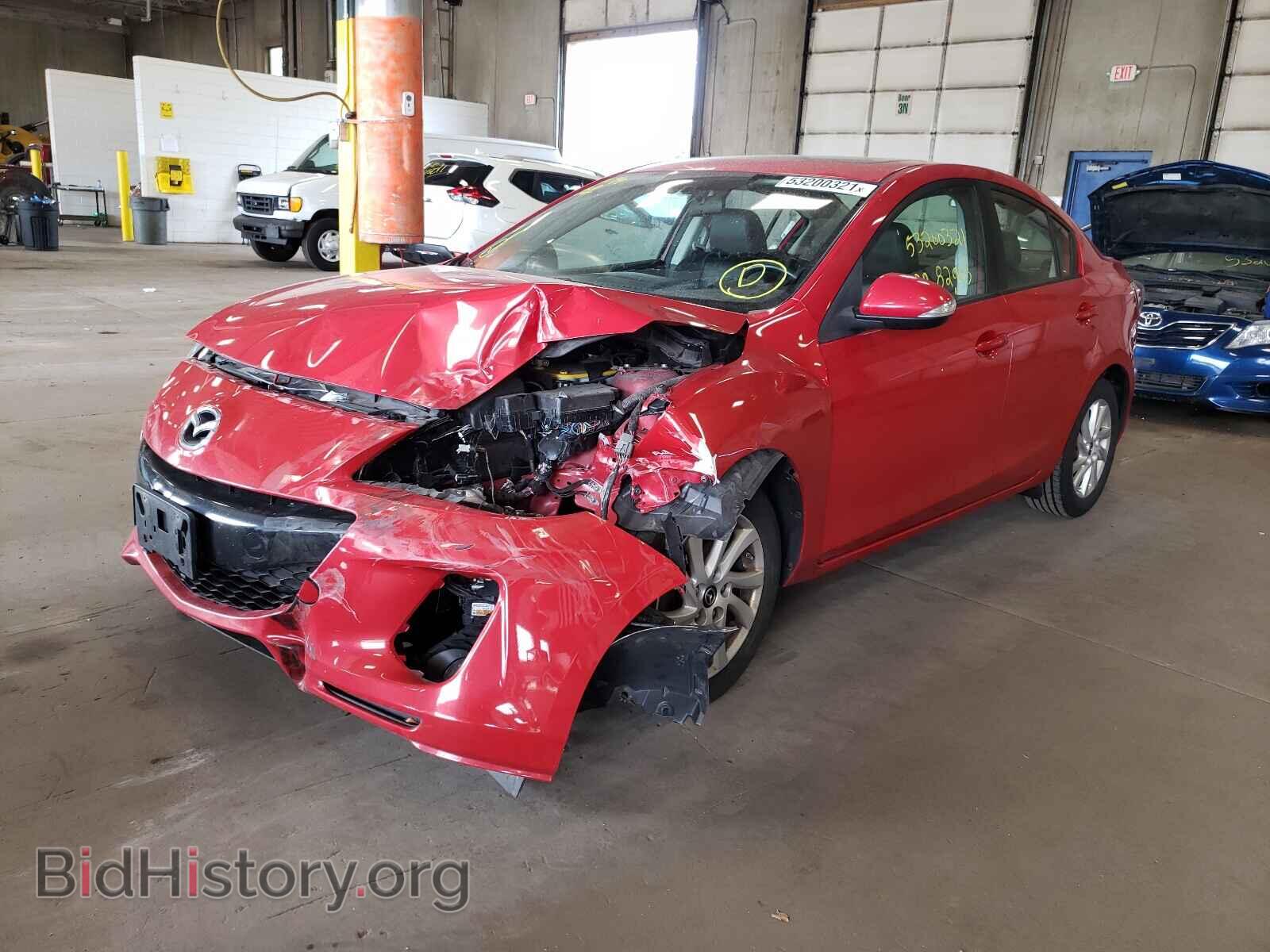 2013 MAZDA 3 - VIN: JM1BL1W76D1722129 - Фото 2