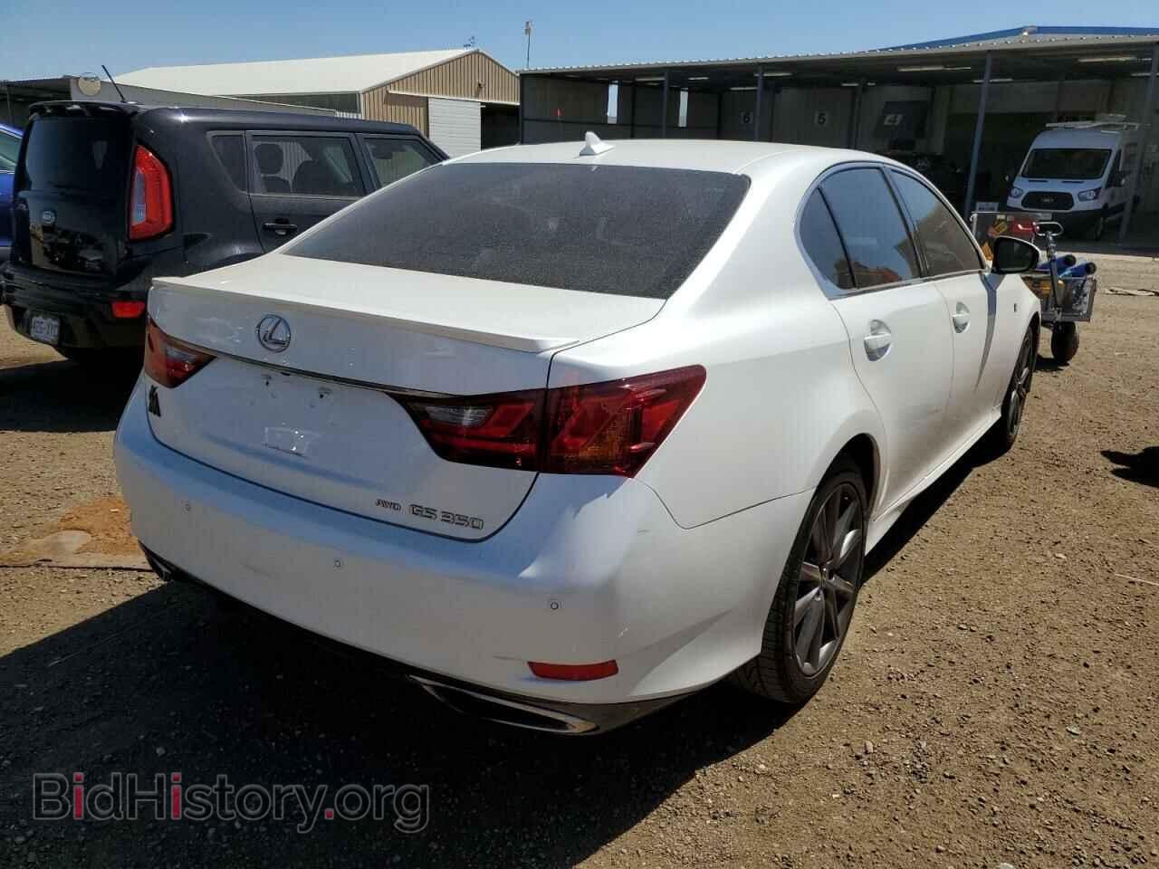 2013 LEXUS GS350 - VIN: JTHCE1BL1D5001029 - Фото 4