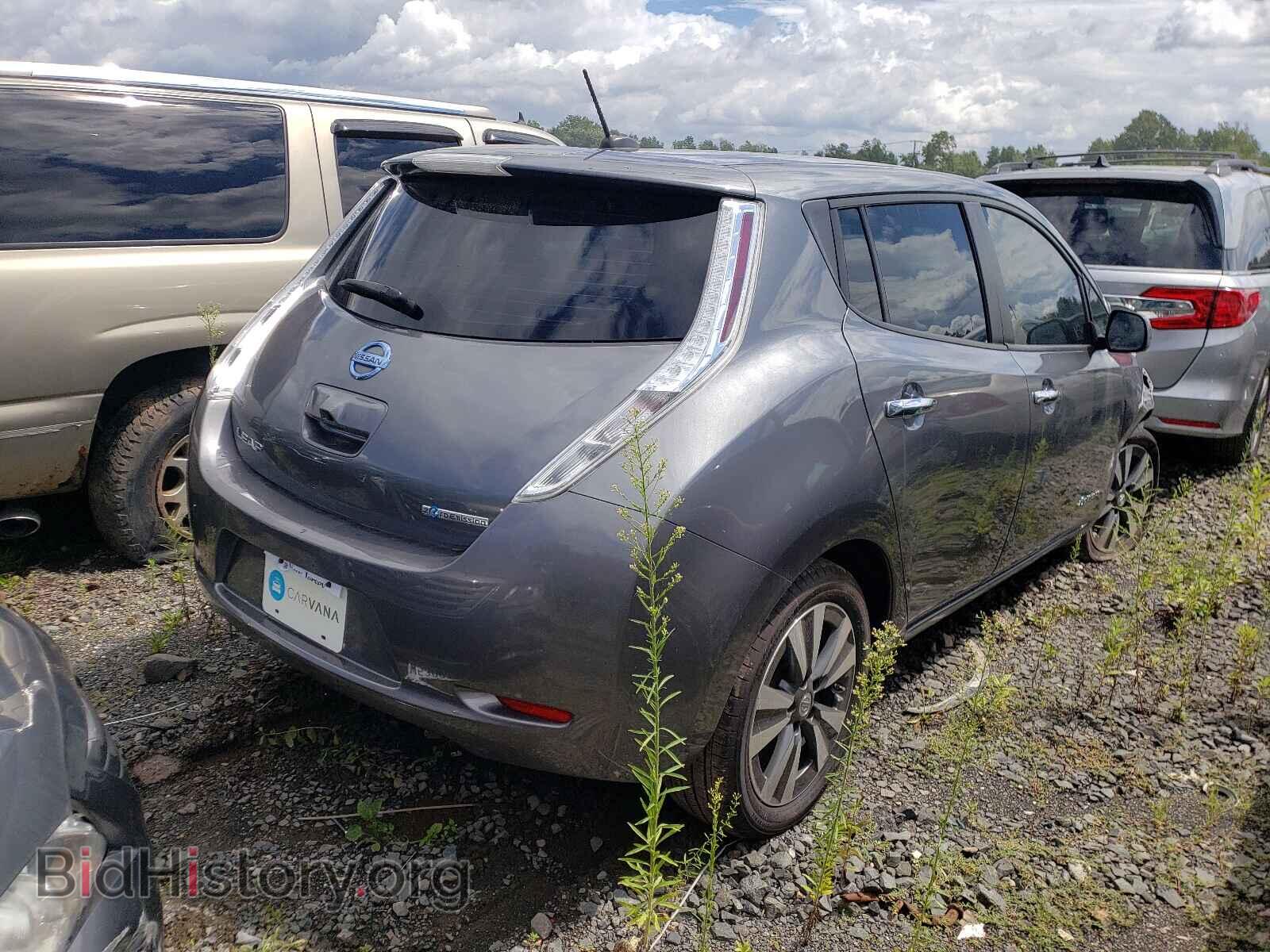 2015 NISSAN LEAF - VIN: 1N4AZ0CP8FC322630 - Фото 4