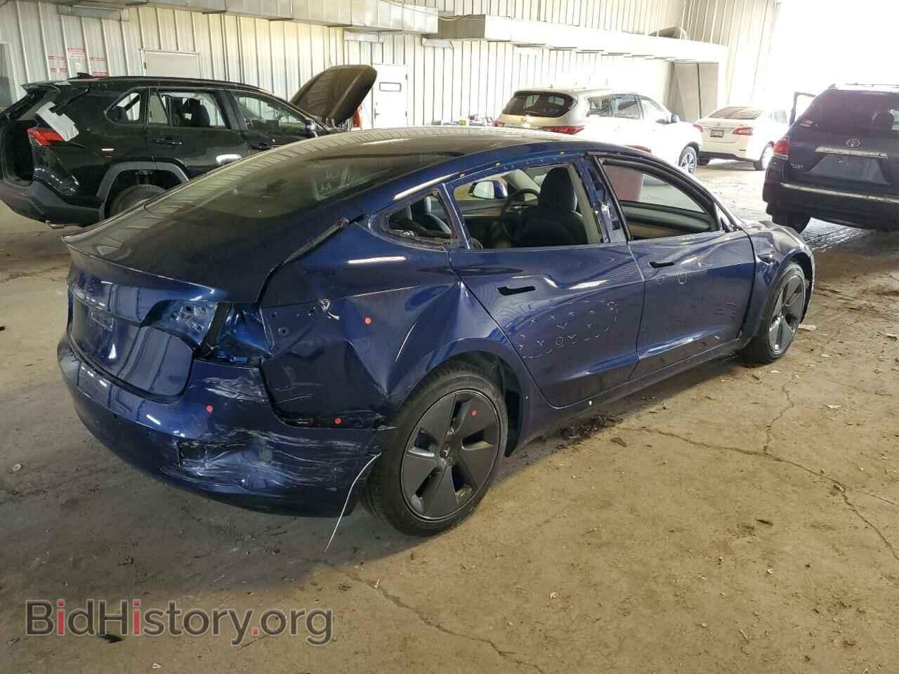 2022 TESLA MODEL 3 - VIN: 5YJ3E1EA1NF289646 - Фото 3