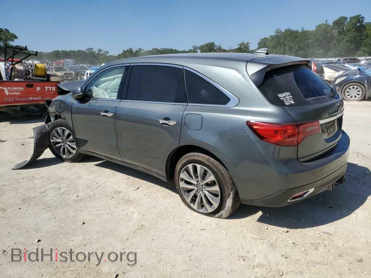 2015 ACURA MDX - VIN: 5FRYD4H46FB007257 - Фото 2