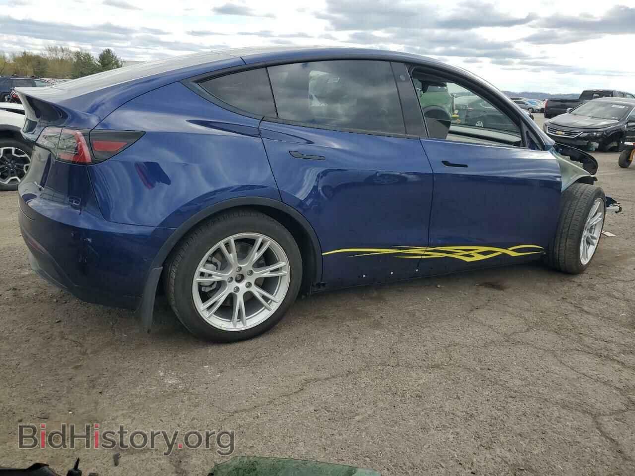 2022 TESLA MODEL Y - VIN: 7SAYGDEEXNF325289 - Фото 3