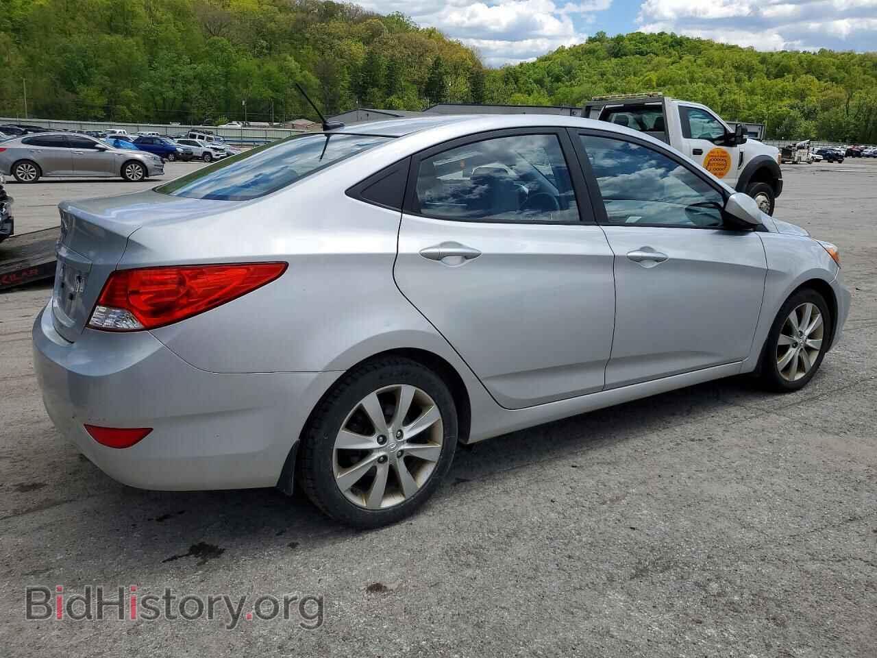 2014 HYUNDAI ACCENT - VIN: KMHCU4AE1EU701113 - Фото 3