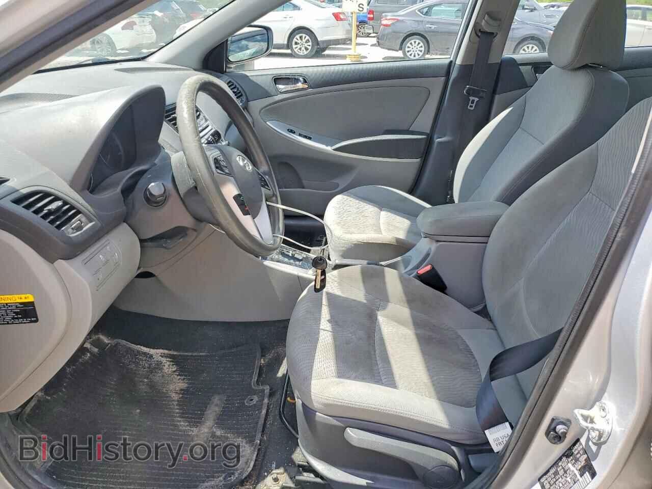 2014 HYUNDAI ACCENT - VIN: KMHCU4AE1EU701113 - Фото 7