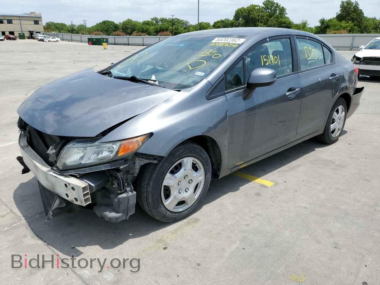 2012 HONDA CIVIC - VIN: 19XFB2F57CE358856 - Фото 2