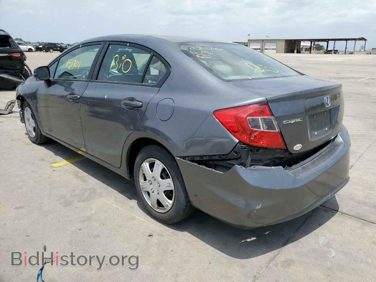 2012 HONDA CIVIC - VIN: 19XFB2F57CE358856 - Фото 3