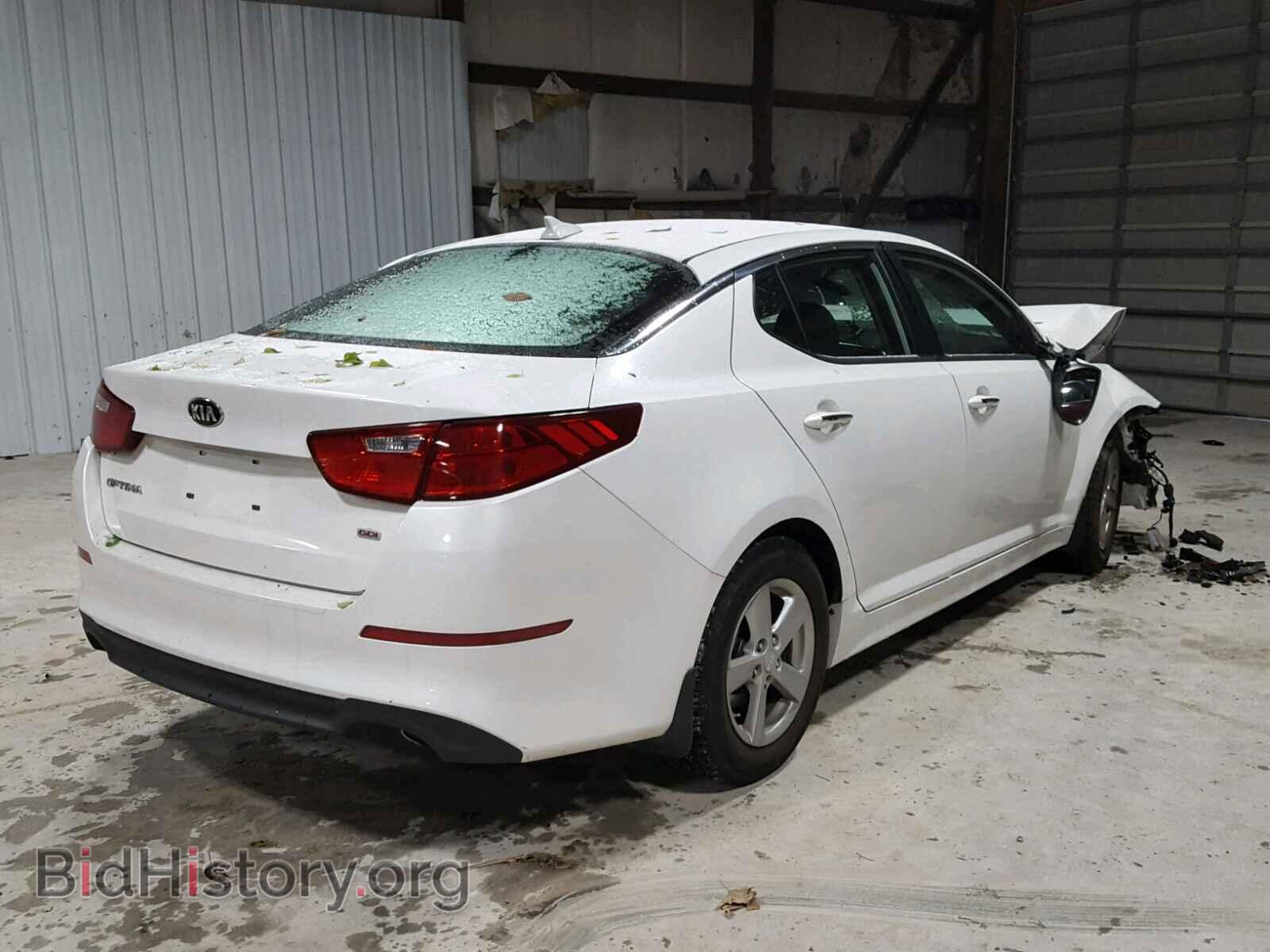 2015 KIA OPTIMA - VIN: KNAGM4A75F5576164 - Photo 4