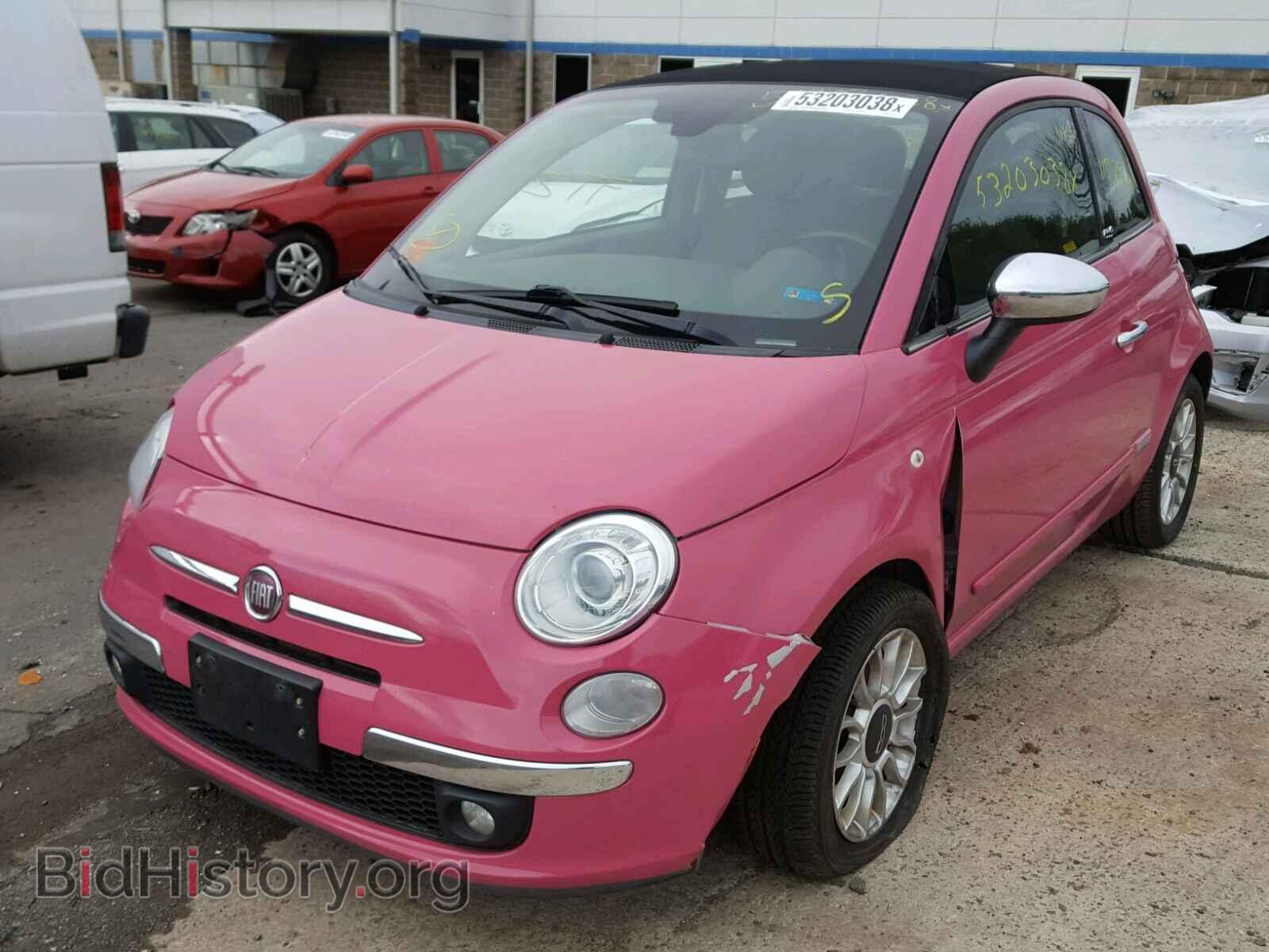 2012 FIAT 500 - VIN: 3C3CFFER0CT130314 - Фото 2