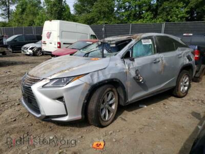 2016 Lexus RX350 350 Base, серебристый — VIN 2T2BZMCA4GC050308, Copart