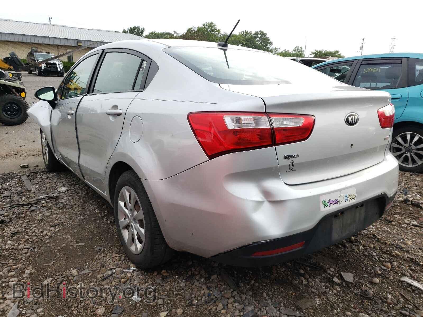 2013 KIA RIO - VIN: KNADM4A30D6248545 - Фото 3