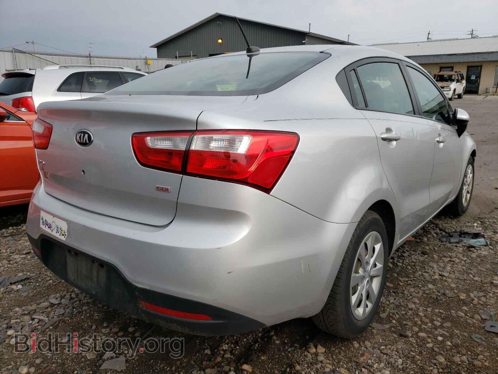 2013 KIA RIO - VIN: KNADM4A30D6248545 - Фото 4