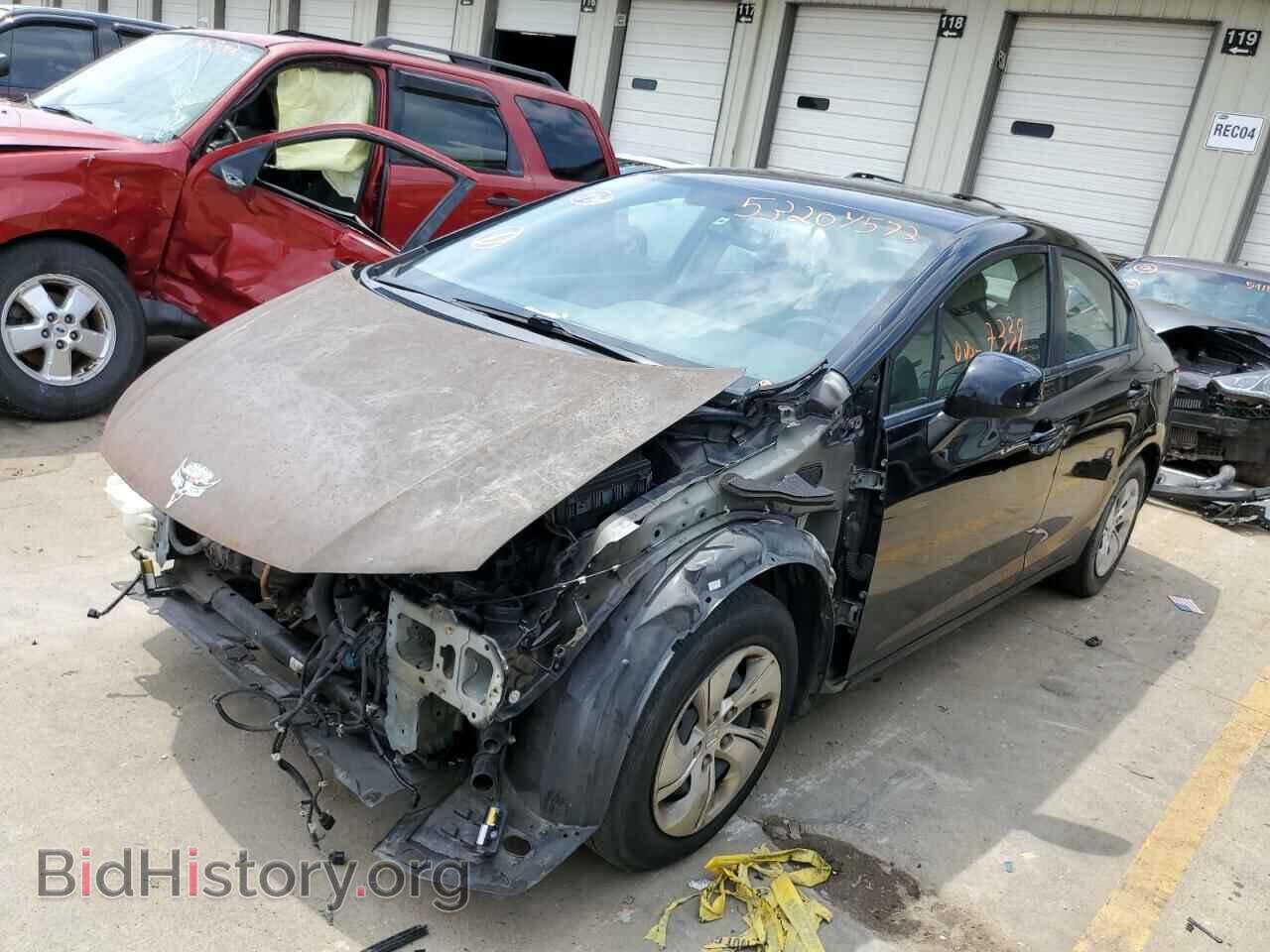 2013 HONDA CIVIC - VIN: 19XFB2F54DE211282 - Фото 2