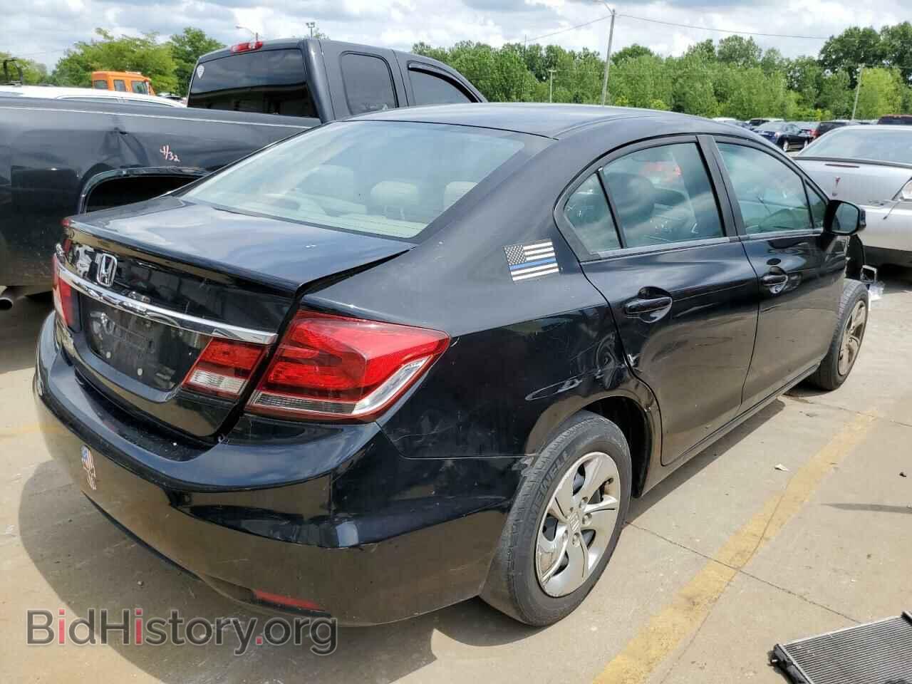 2013 HONDA CIVIC - VIN: 19XFB2F54DE211282 - Фото 4