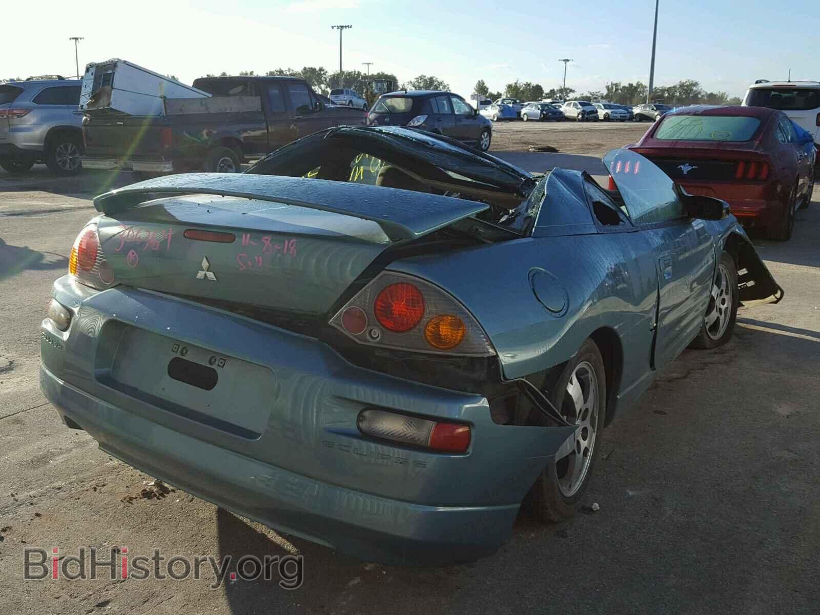 2004 MITSUBISHI ECLIPSE - VIN: 4A3AC44GX4E042272 - Фото 4