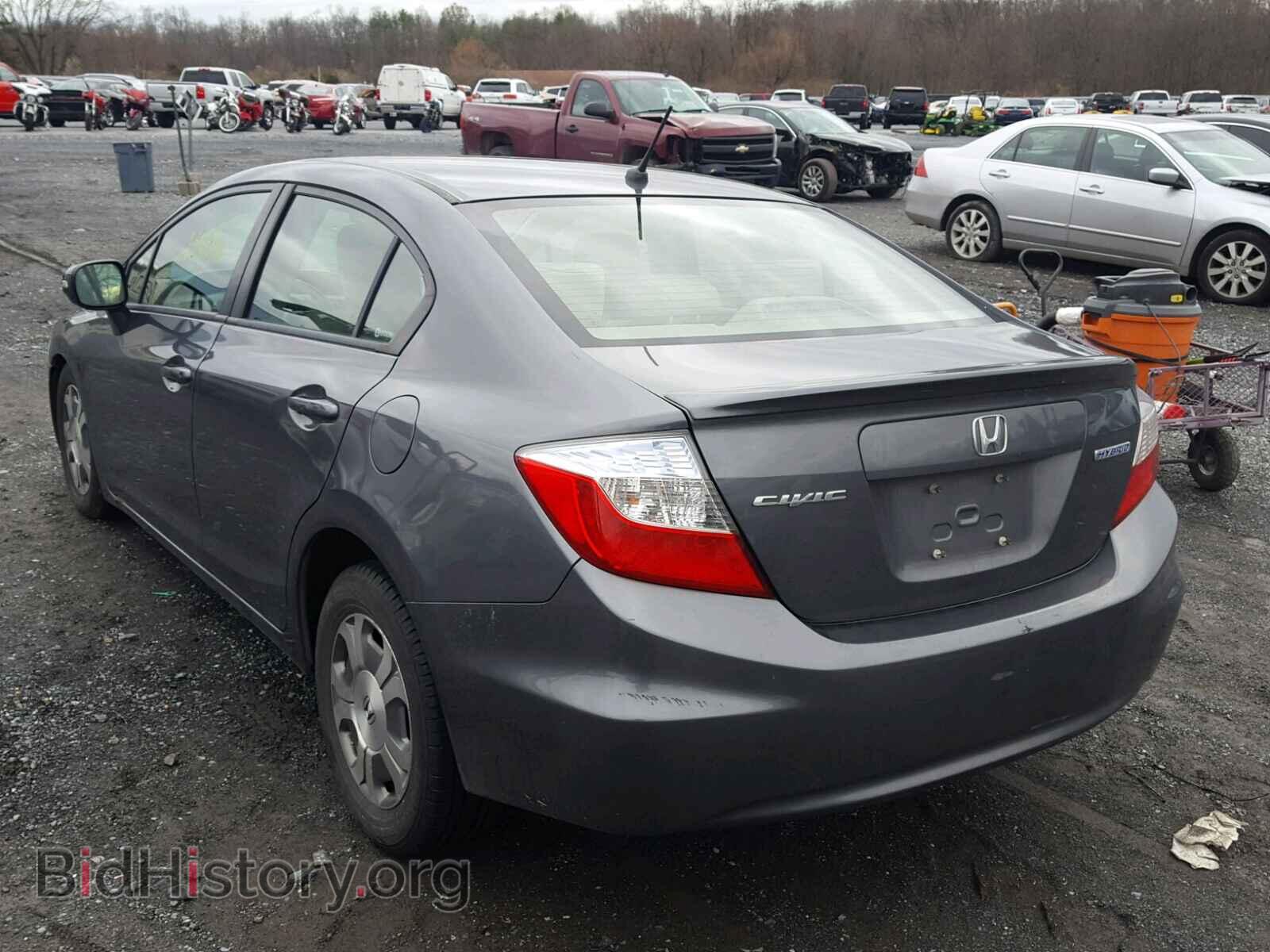 2012 HONDA CIVIC - VIN: JHMFB4F21CS004263 - Фото 3
