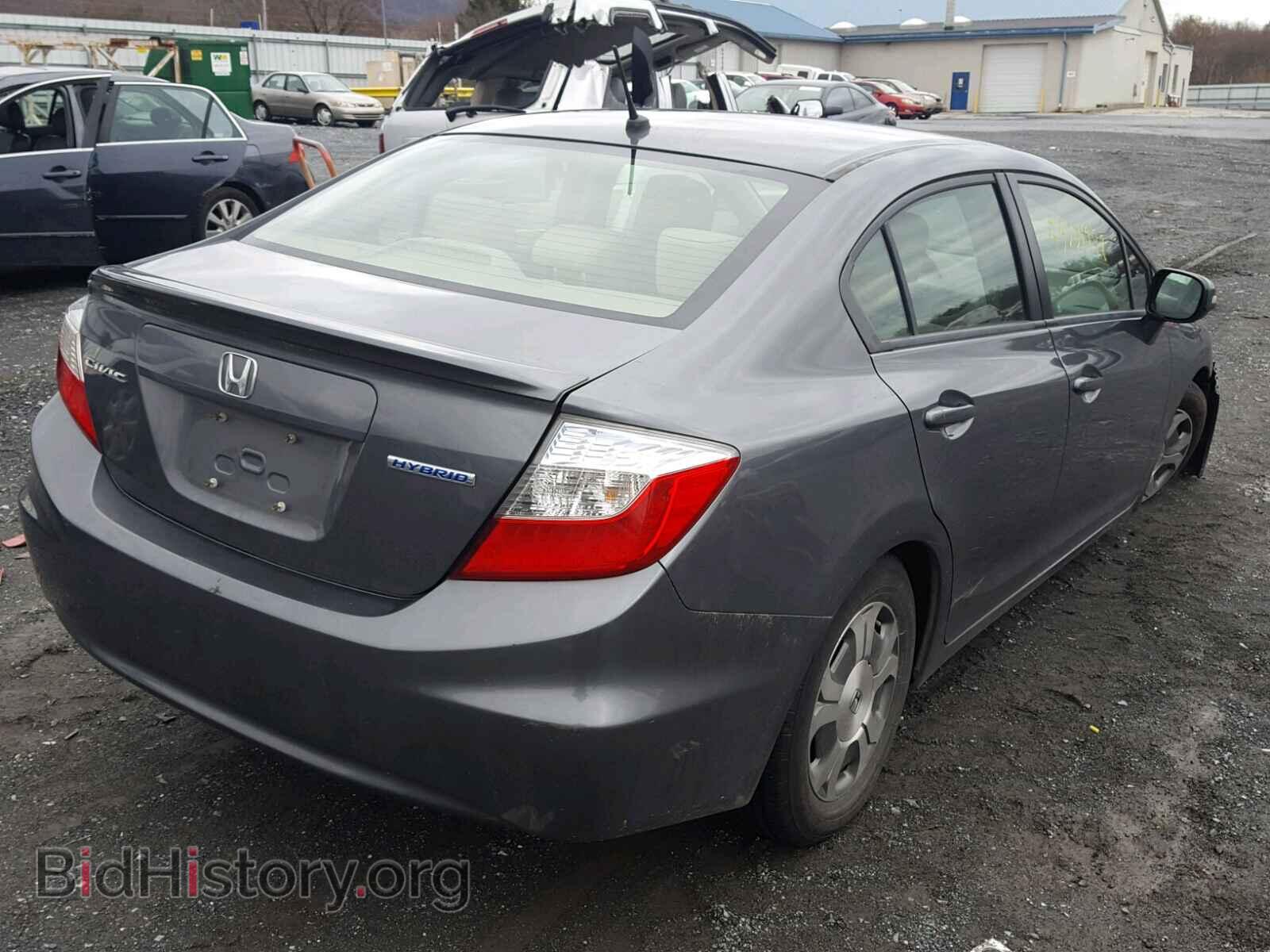 2012 HONDA CIVIC - VIN: JHMFB4F21CS004263 - Фото 4