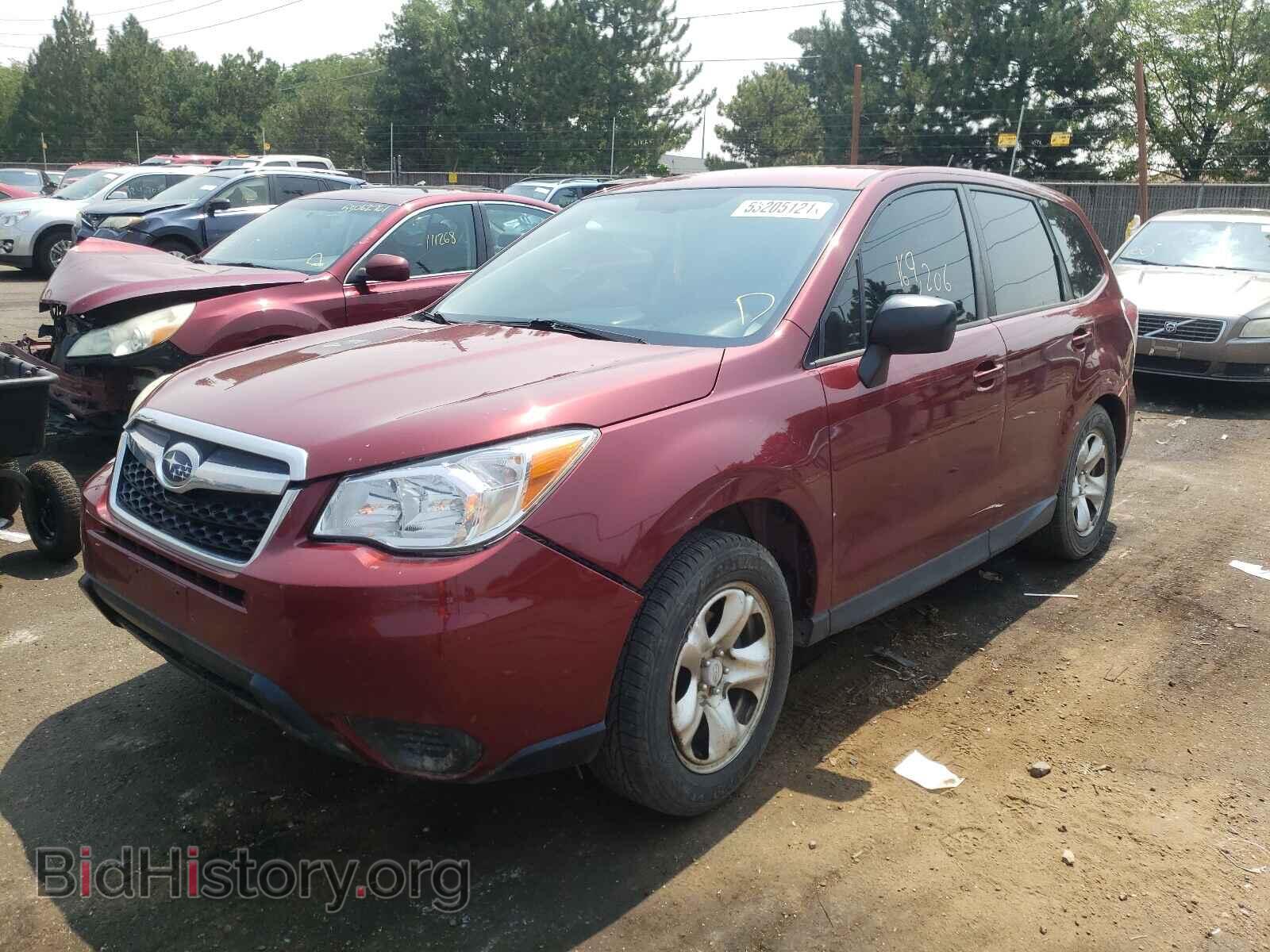 2014 SUBARU FORESTER - VIN: JF2SJAAC2EH419725 - Фото 2