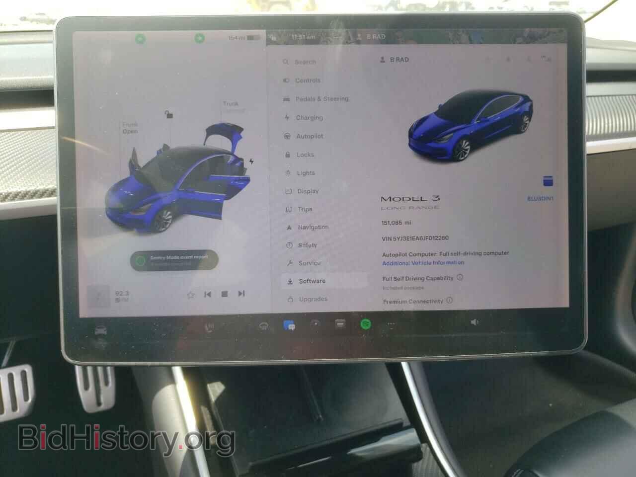 2018 TESLA MODEL 3 - VIN: 5YJ3E1EA6JF012260 - Photo 9