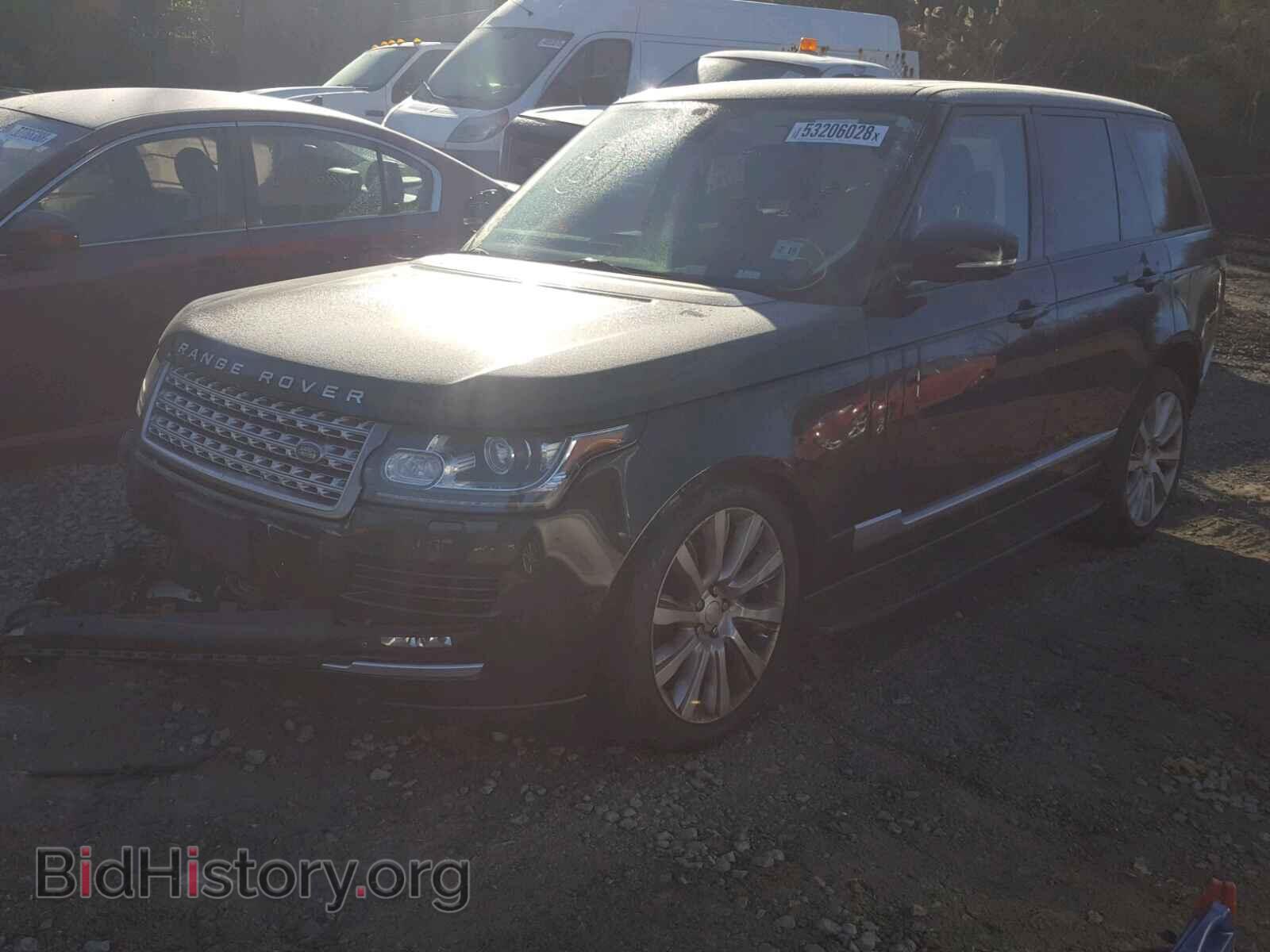 2014 LAND ROVER RANGE ROVE - VIN: SALGS2TF2EA195422 - Фото 2