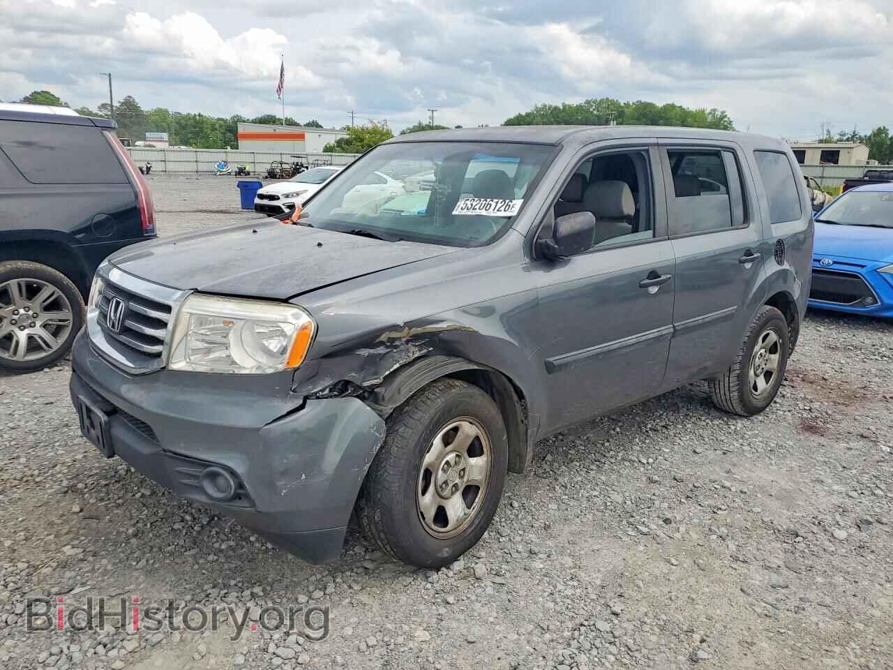 Фотография 5FNYF3H27CB005291 - HONDA PILOT 2012