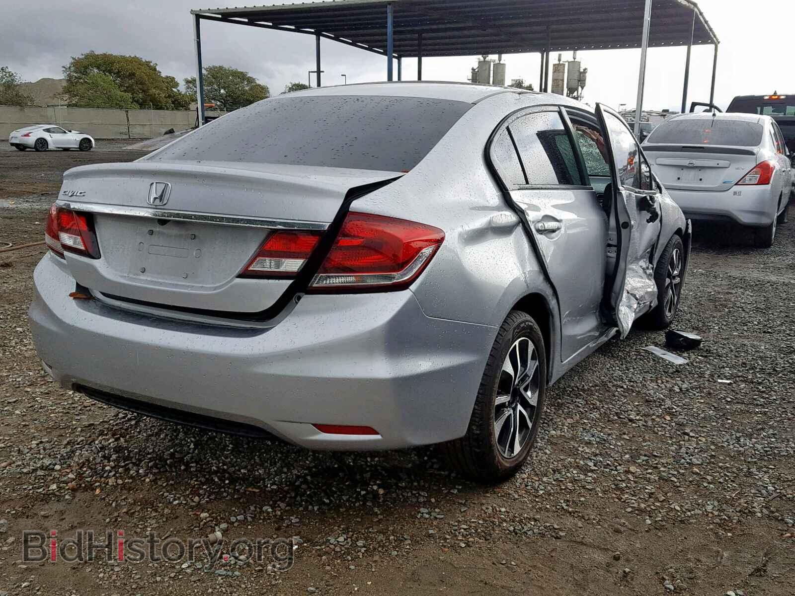 2014 HONDA CIVIC - VIN: 19XFB2F85EE235053 - Фото 4