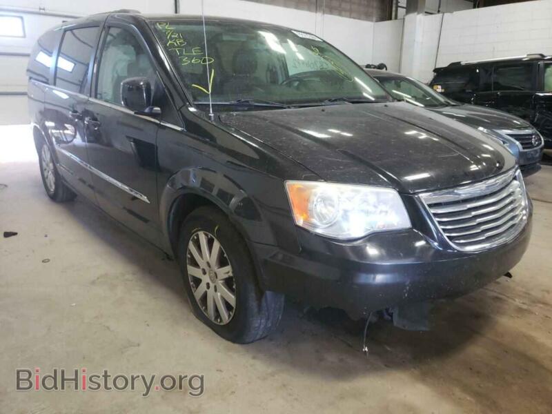 2013 Chrysler MINIVAN Town & COU (VIN 2C4RC1BG2DR705747) — photo 1 of 10, Copart, damage: rear end