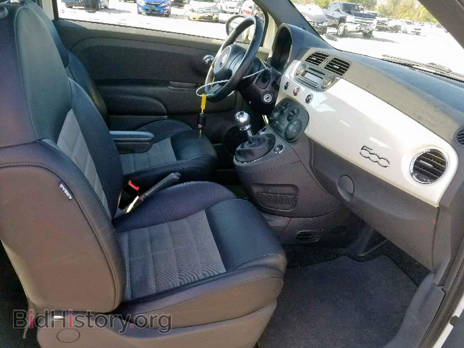 2012 FIAT 500 - VIN: 3C3CFFBR0CT103263 - Фото 5