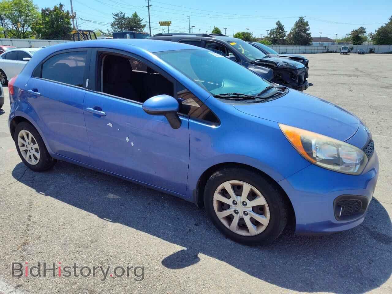 2013 KIA RIO - VIN: KNADM5A34D6874606 - Фото 4