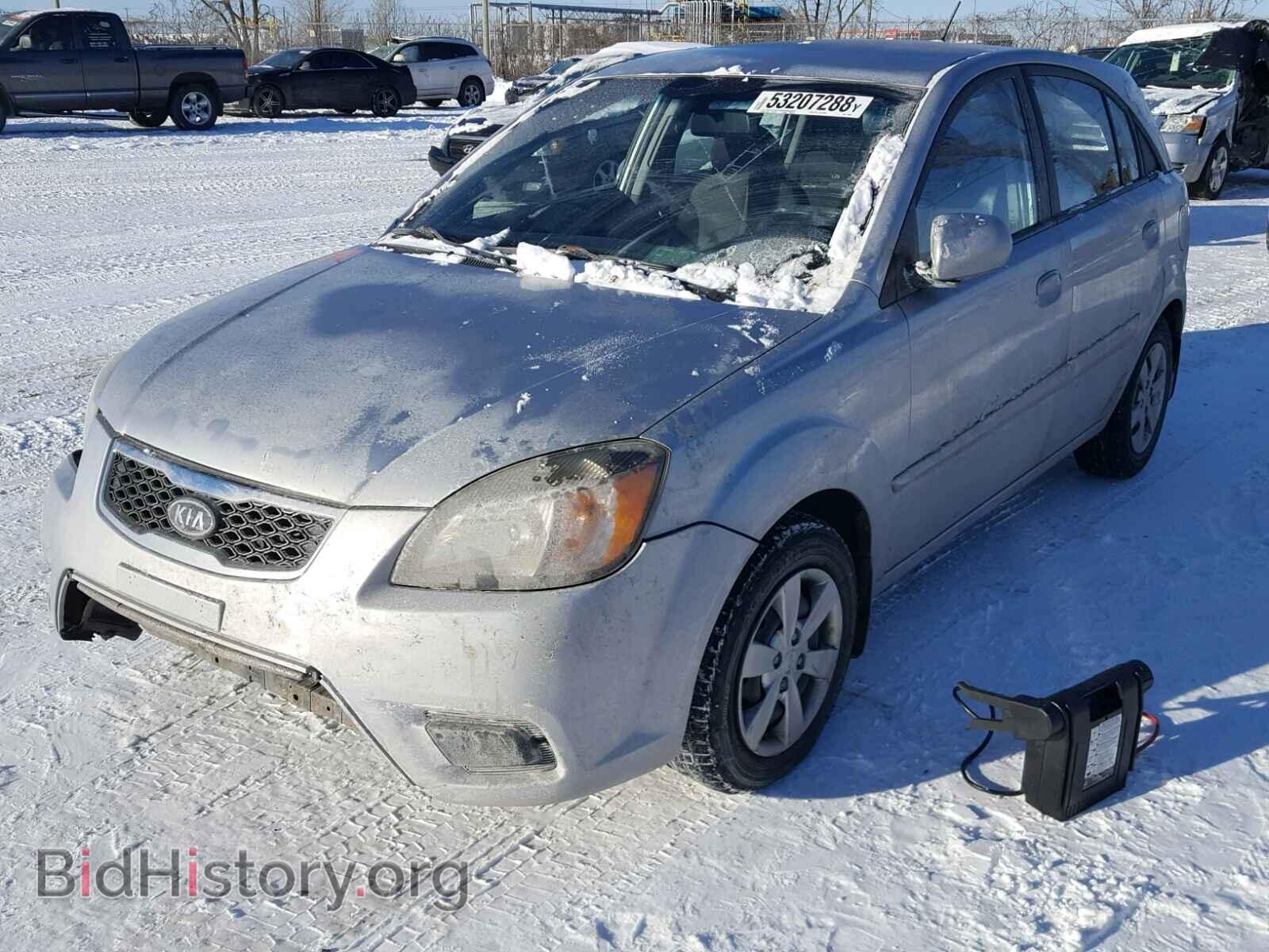 2011 KIA RIO BASE - VIN: KNADH5B38B6754632 - Фото 2