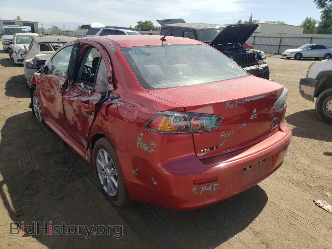 2016 MITSUBISHI LANCER - VIN: JA32U2FU4GU011460 - Фото 3