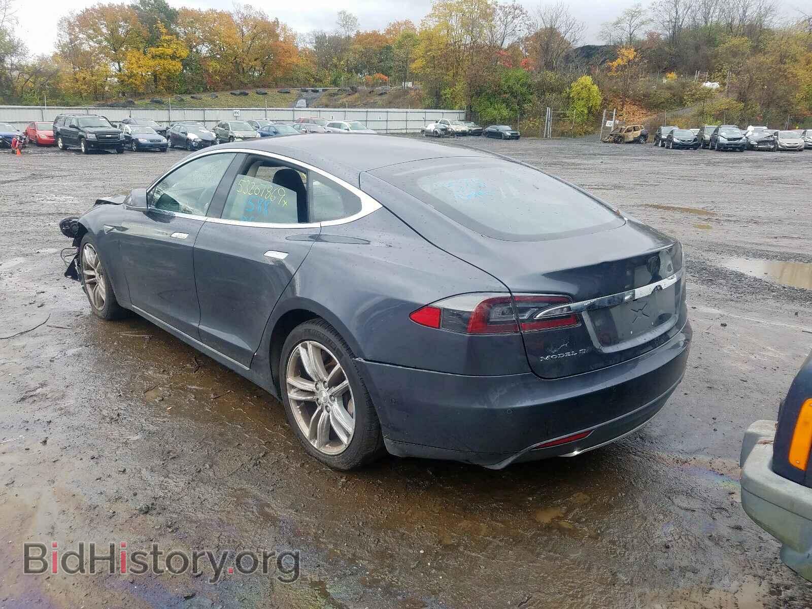 2014 TESLA MODEL S - VIN: 5YJSA1H16EFP61410 - Фото 3