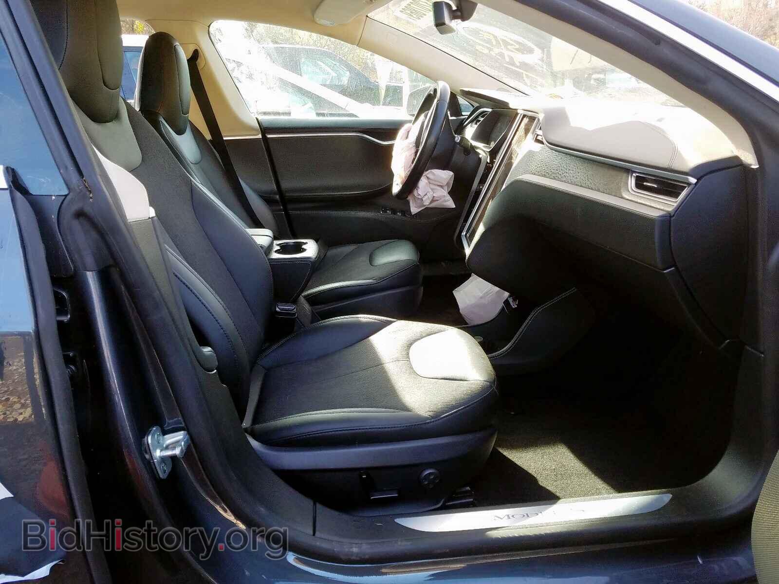 2014 TESLA MODEL S - VIN: 5YJSA1H16EFP61410 - Фото 5