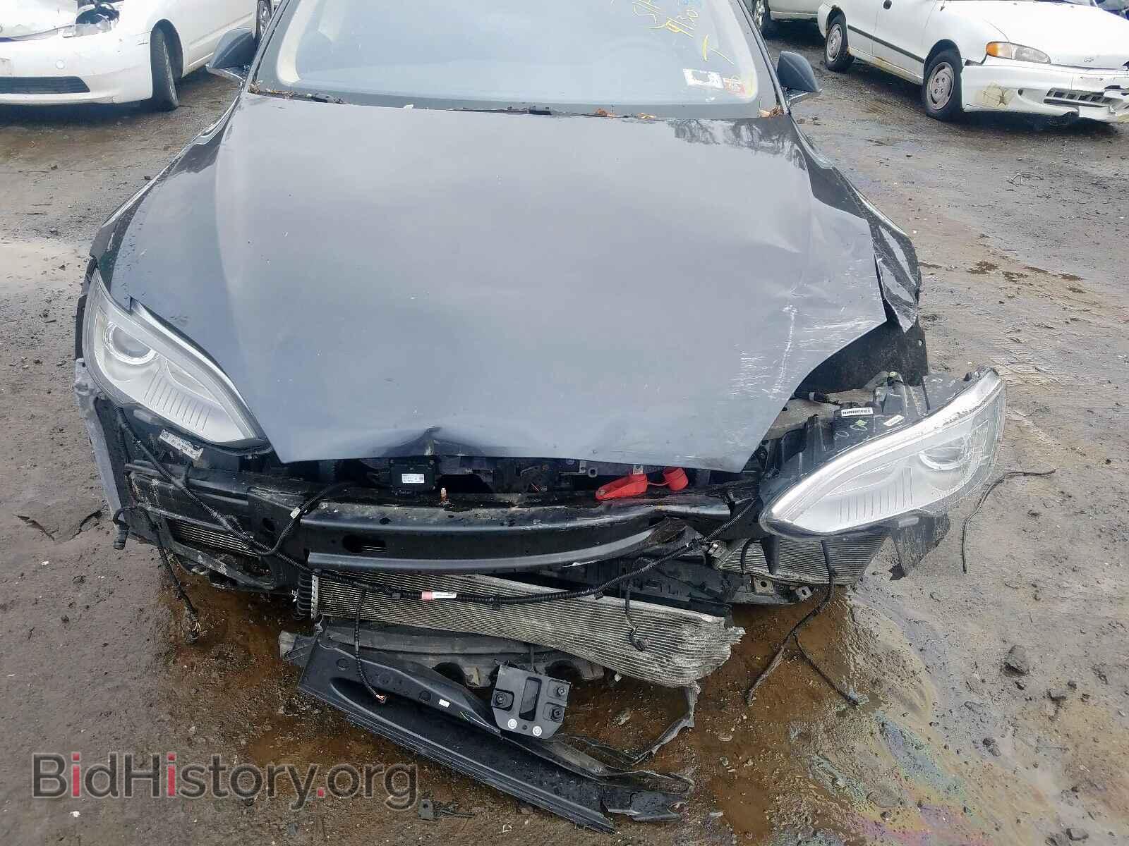 2014 TESLA MODEL S - VIN: 5YJSA1H16EFP61410 - Фото 7