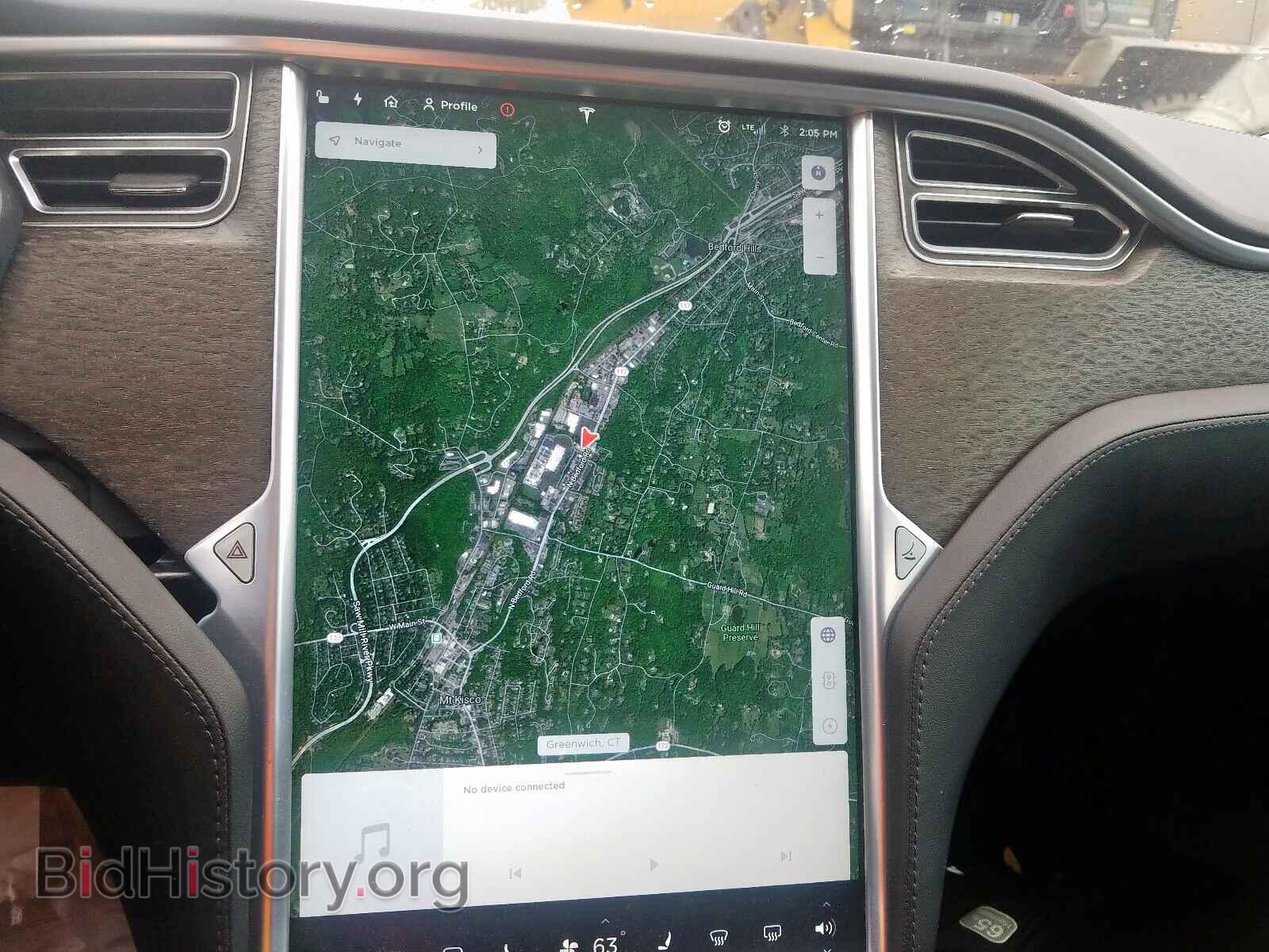 2014 TESLA MODEL S - VIN: 5YJSA1H16EFP61410 - Фото 9