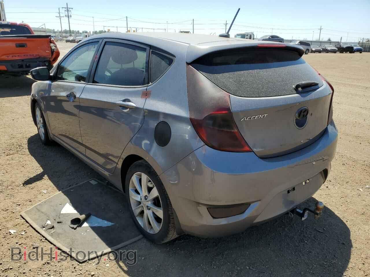 2014 HYUNDAI ACCENT - VIN: KMHCU5AE8EU176329 - Фото 3