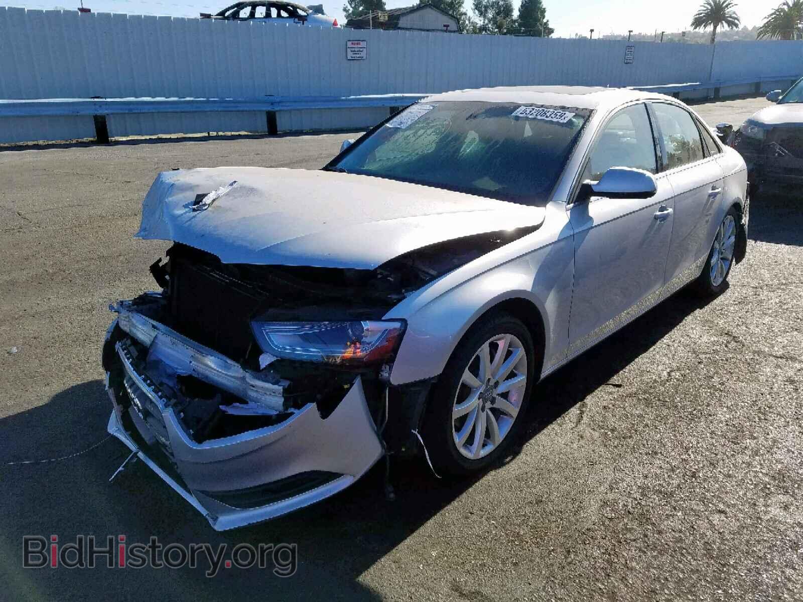 2013 AUDI A4 - VIN: WAUFFAFL0DN051326 - Фото 2