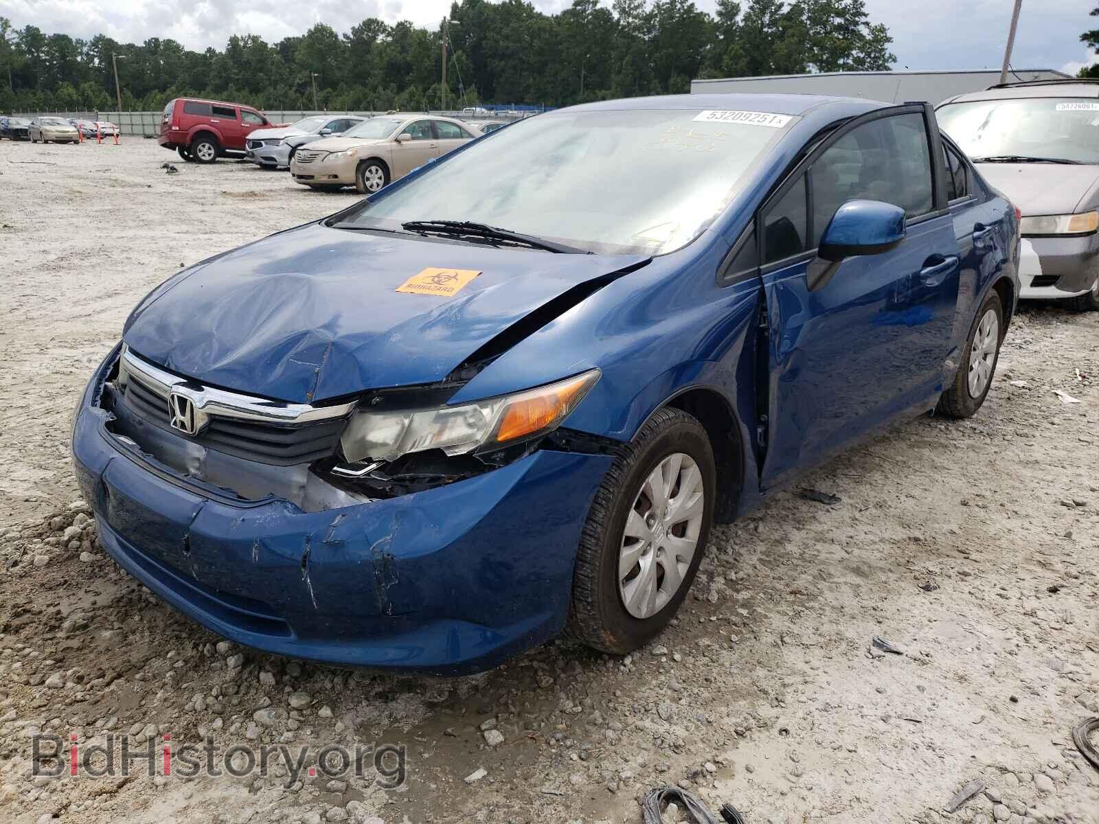 2012 HONDA CIVIC - VIN: 19XFB2F51CE031675 - Фото 2