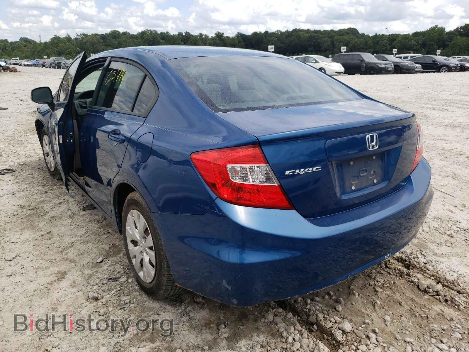 2012 HONDA CIVIC - VIN: 19XFB2F51CE031675 - Фото 3