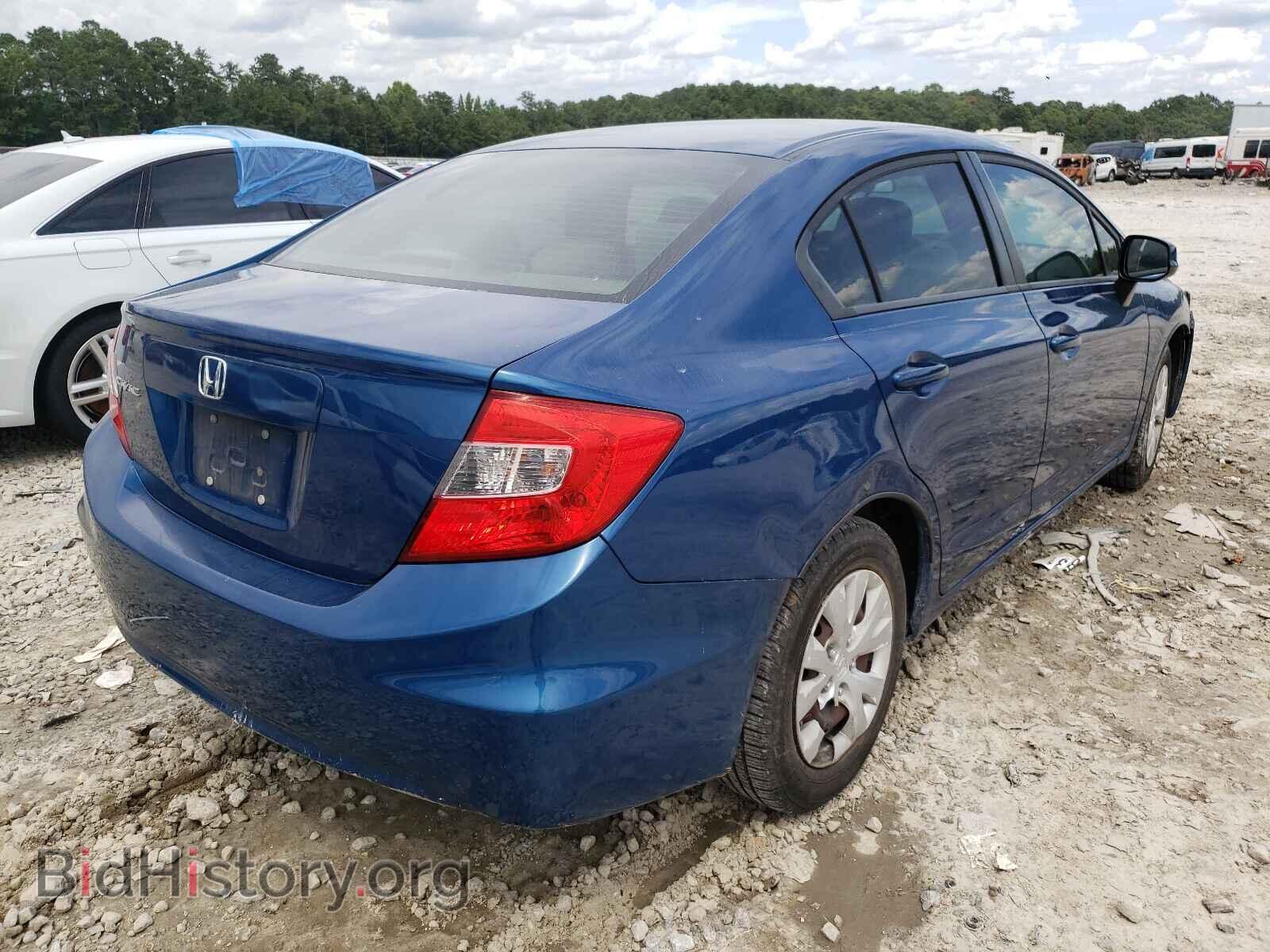 2012 HONDA CIVIC - VIN: 19XFB2F51CE031675 - Фото 4