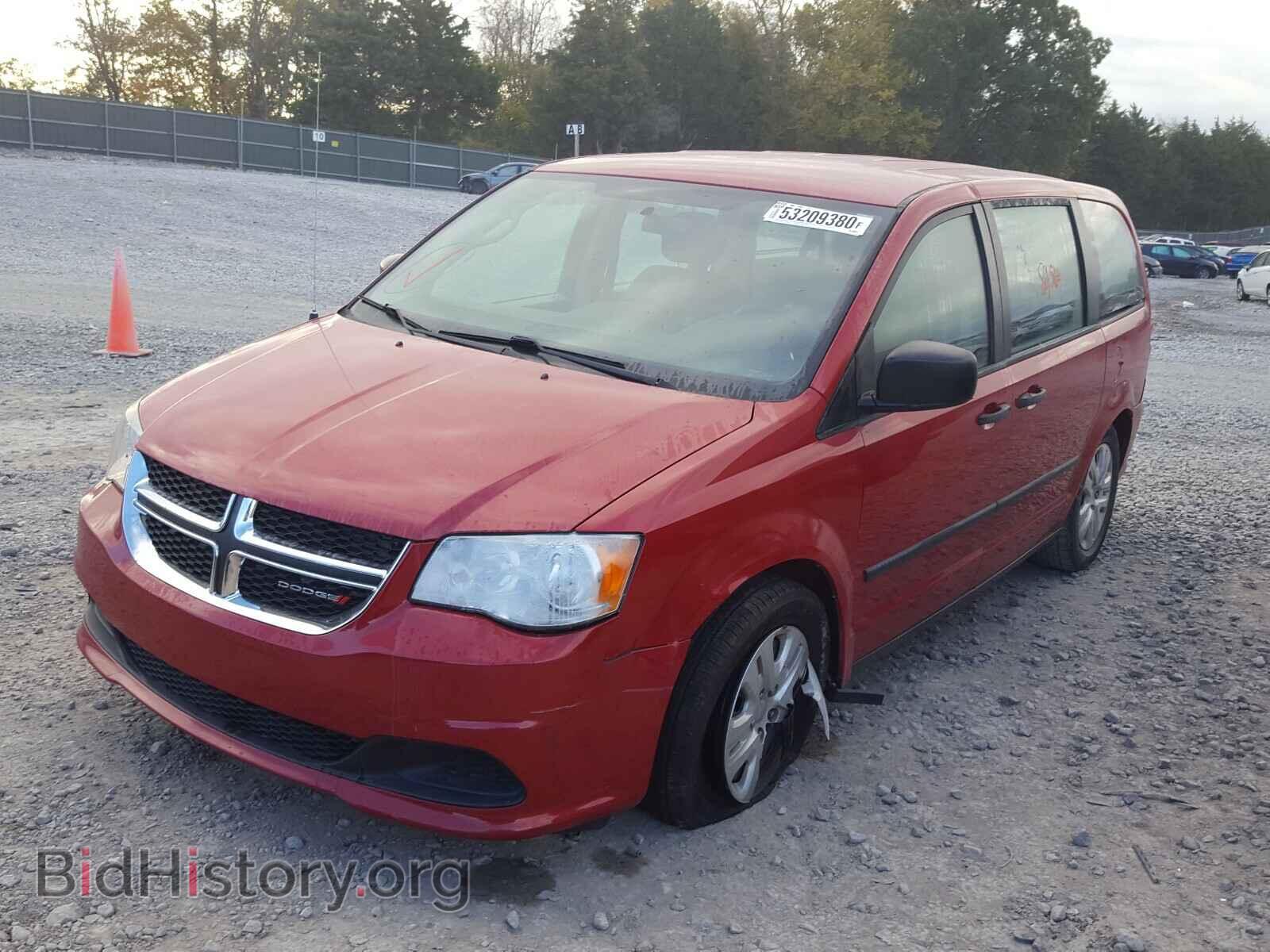 2015 DODGE CARAVAN - VIN: 2C4RDGBG9FR653696 - Фото 2