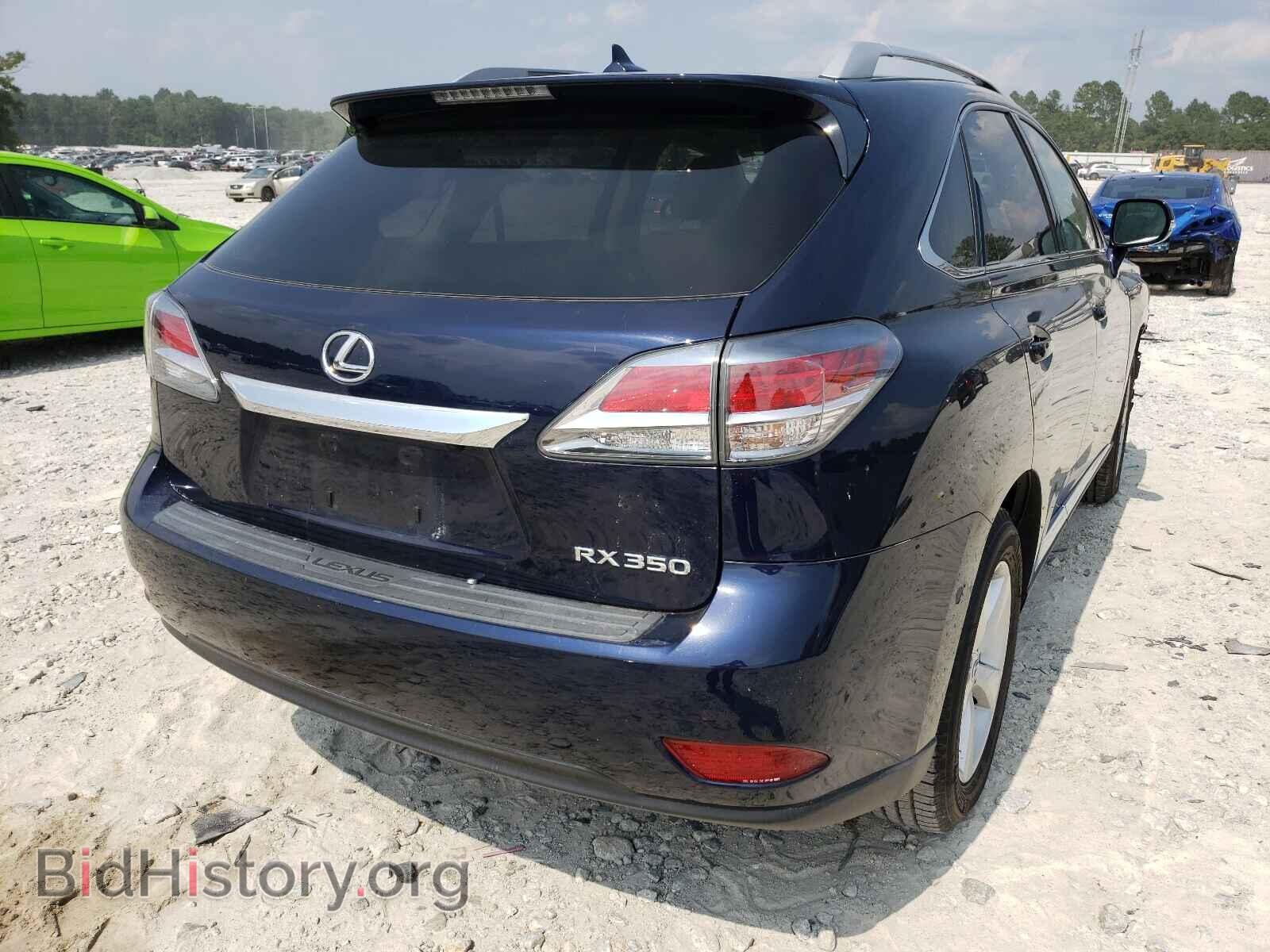 2013 LEXUS RX350 - VIN: 2T2ZK1BA9DC097767 - Фото 4