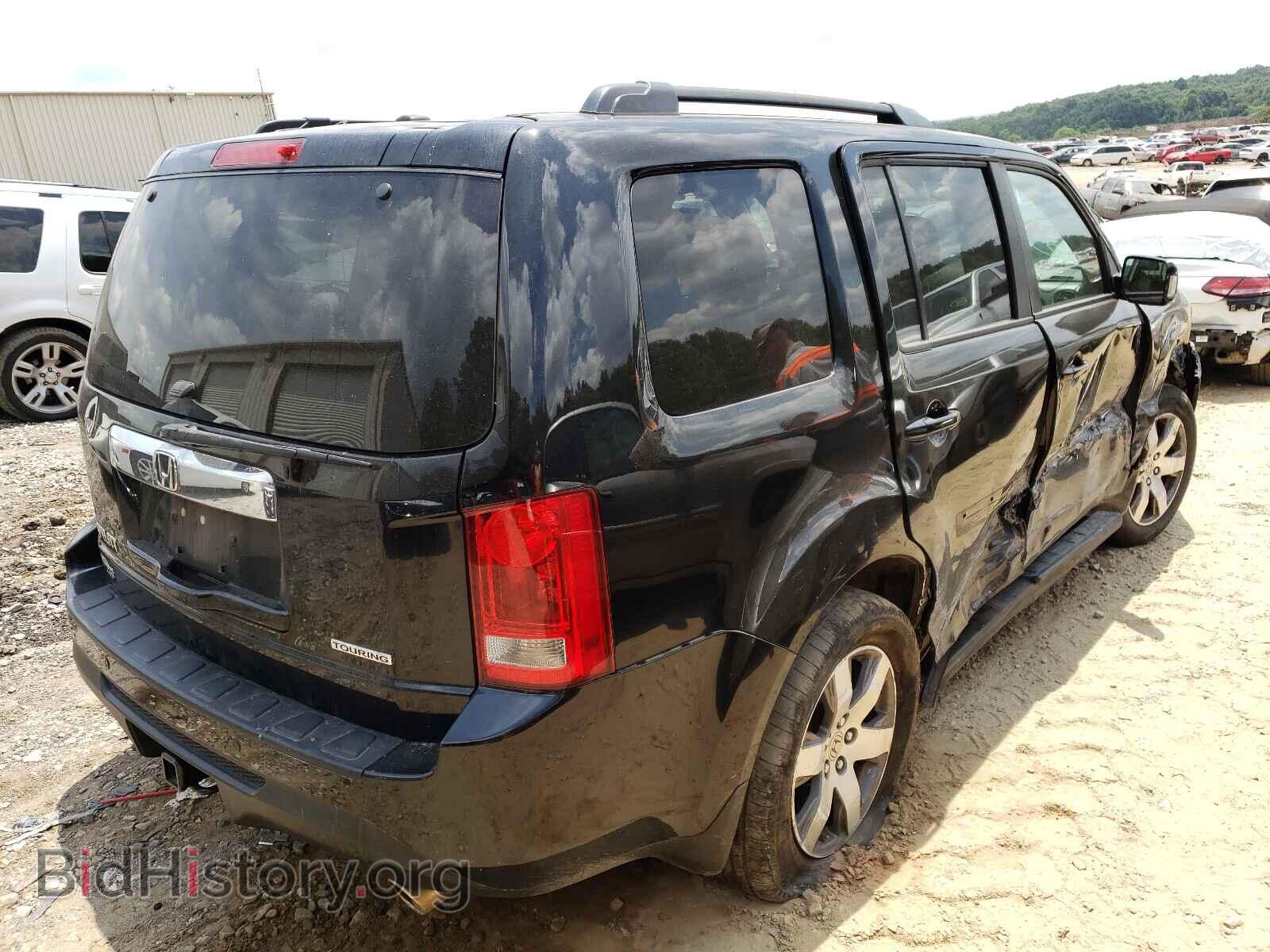 2013 HONDA PILOT - VIN: 5FNYF3H93DB023110 - Фото 4