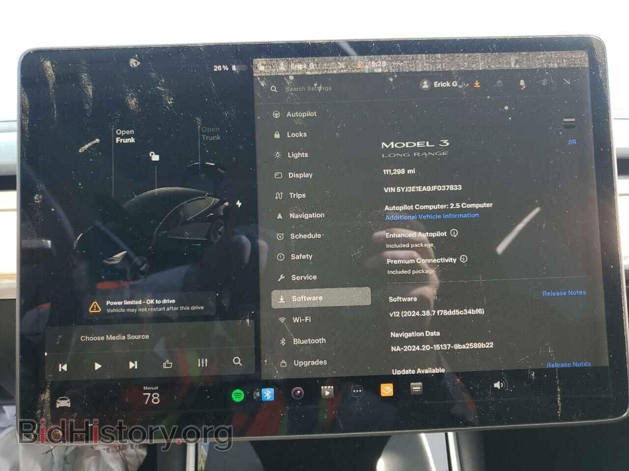 2018 TESLA MODEL 3 - VIN: 5YJ3E1EA9JF037833 - Фото 9
