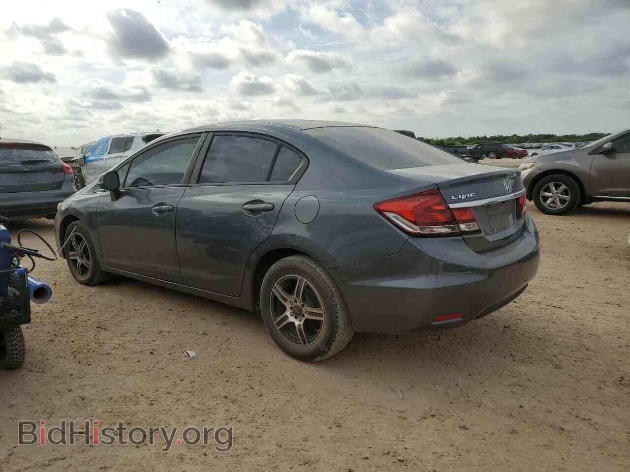 2013 HONDA CIVIC - VIN: 2HGFB2F55DH300459 - Фото 2