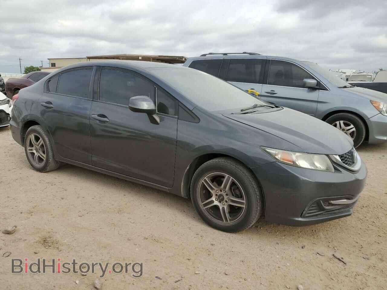2013 HONDA CIVIC - VIN: 2HGFB2F55DH300459 - Фото 4