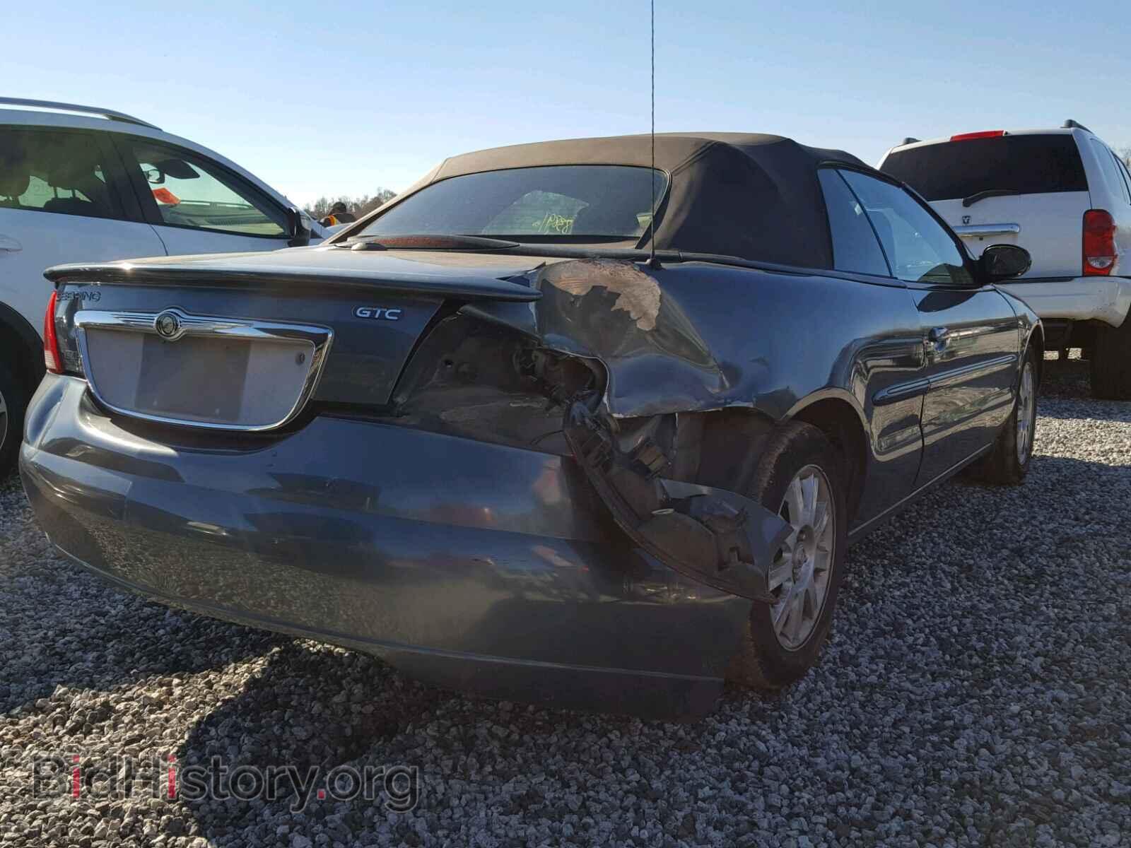 2006 CHRYSLER SEBRING - VIN: 1C3EL75R66N223401 - Фото 4