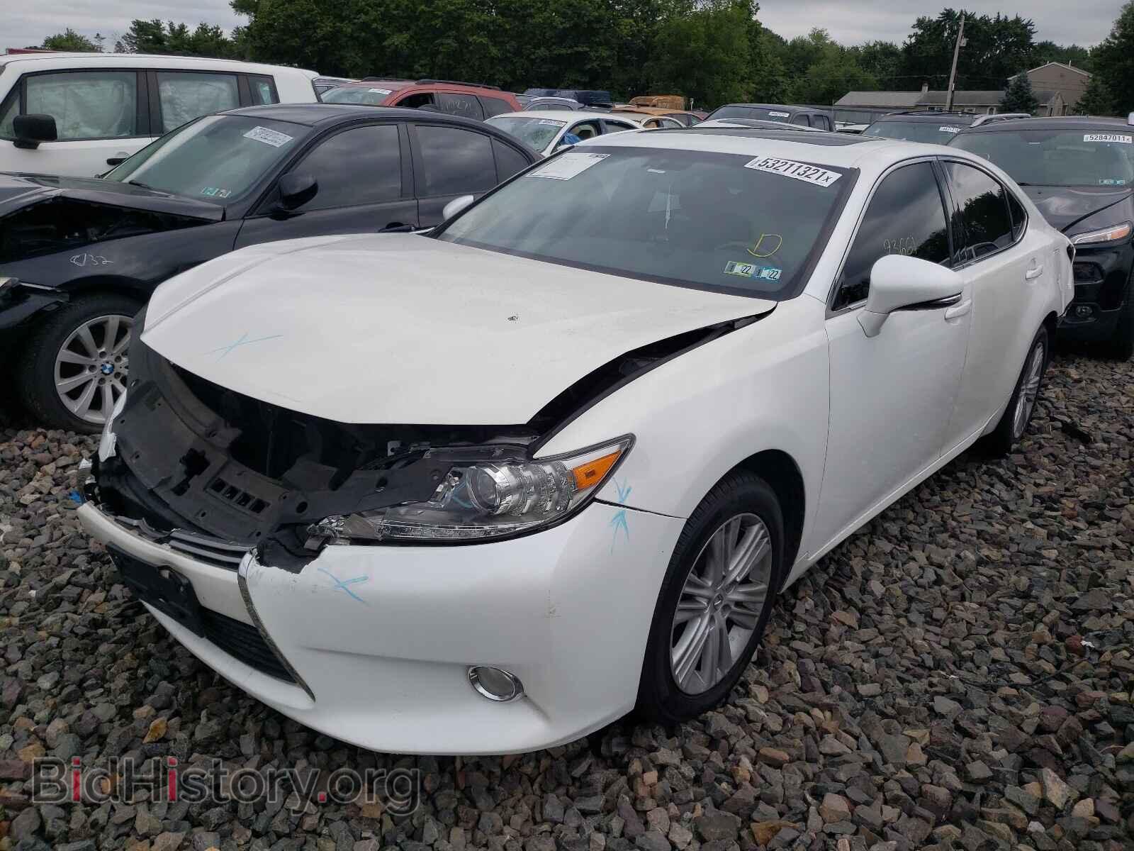 2014 LEXUS ES350 - VIN: JTHBK1GG7E2132730 - Фото 2