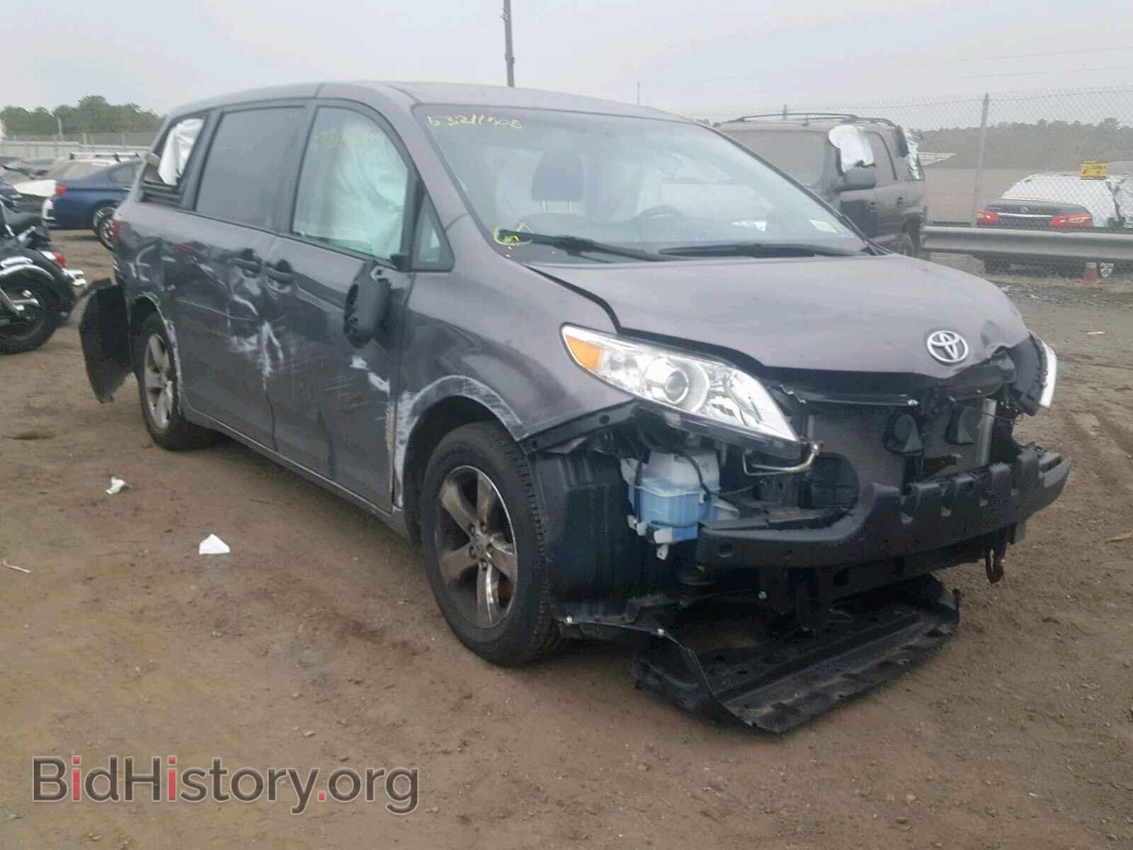 Photo 5TDZZ3DC6HS777536 - TOYOTA SIENNA BAS 2017