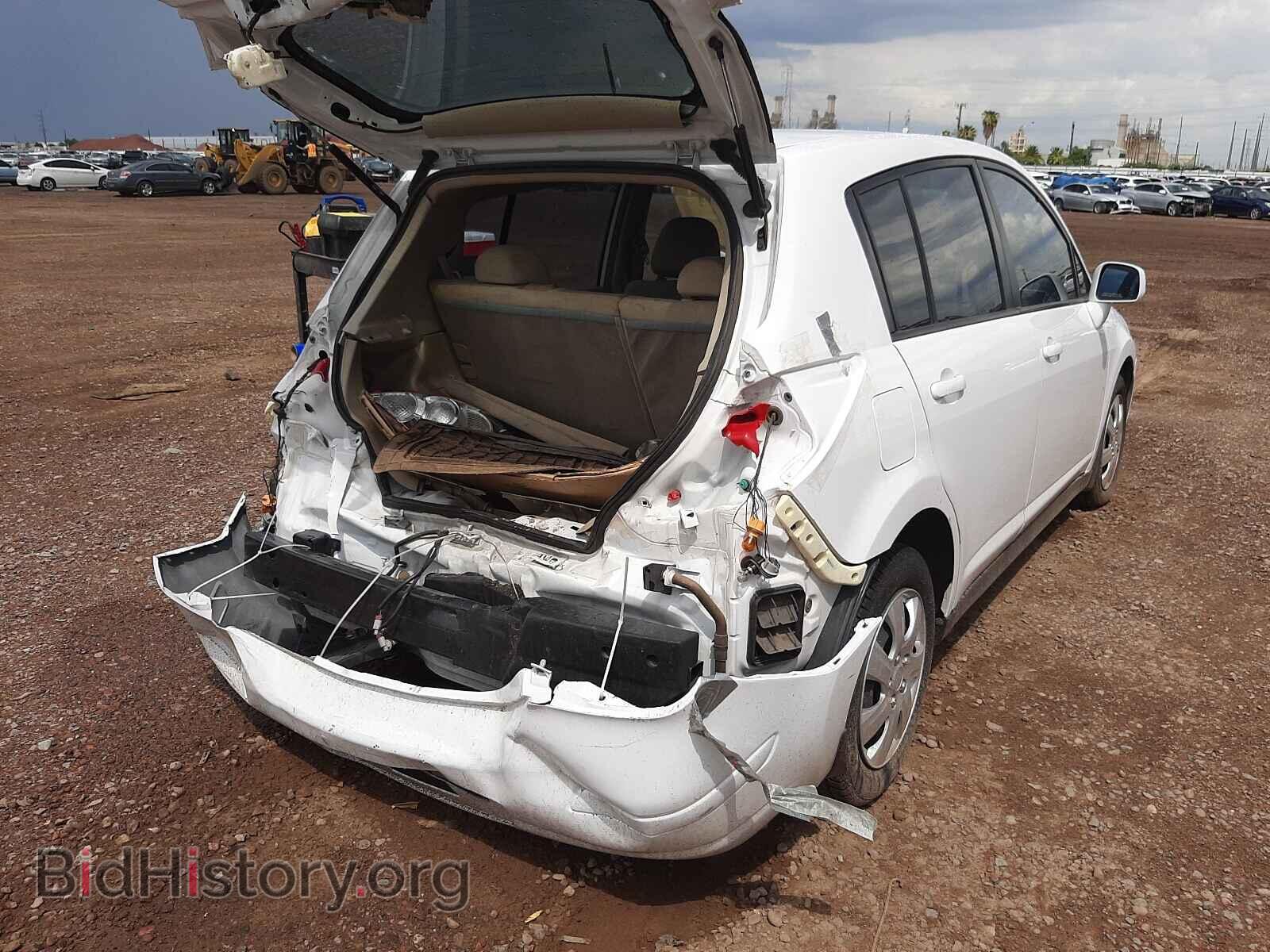 2009 NISSAN VERSA - VIN: 3N1BC13E29L367840 - Фото 4