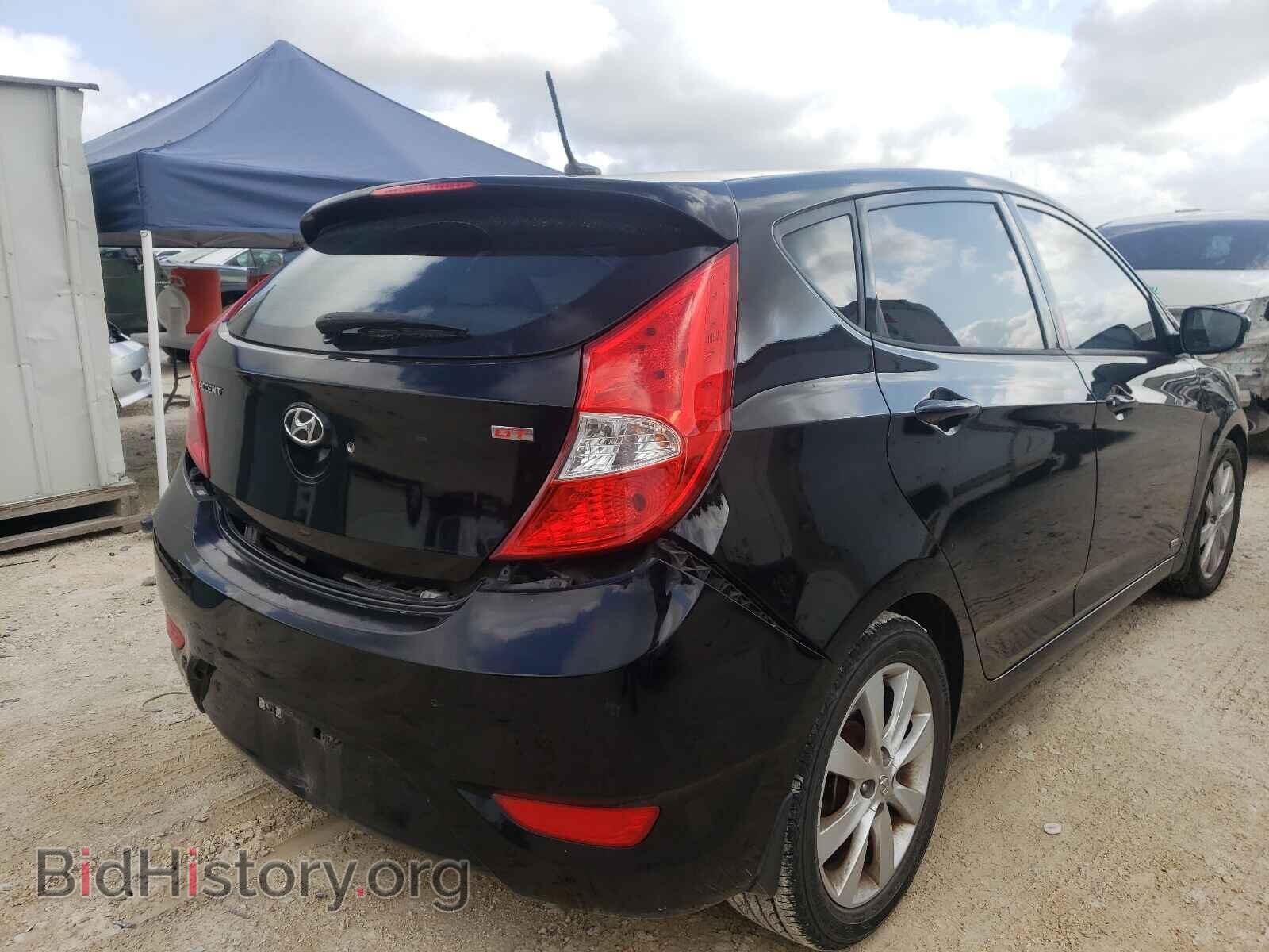 2013 HYUNDAI ACCENT - VIN: KMHCU5AE6DU120078 - Фото 4